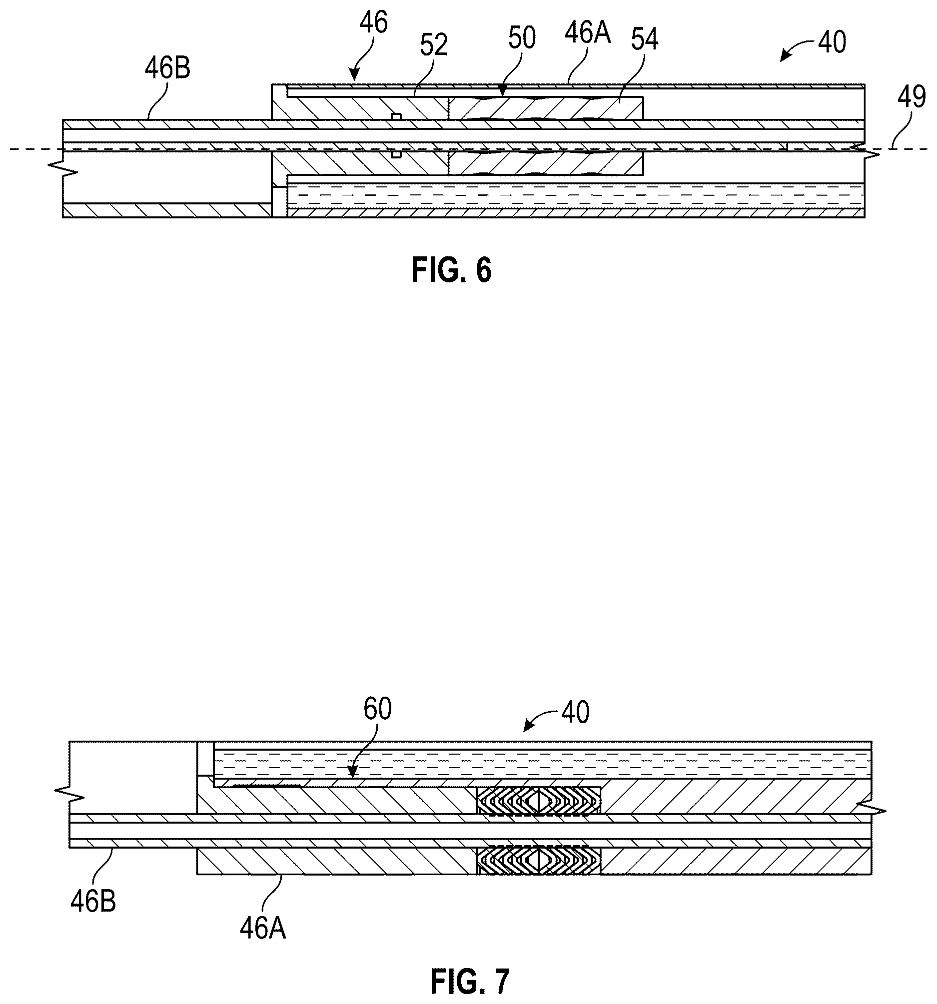 Patent US12612828 Figure 4 – Travel joint with telescoping control lines
