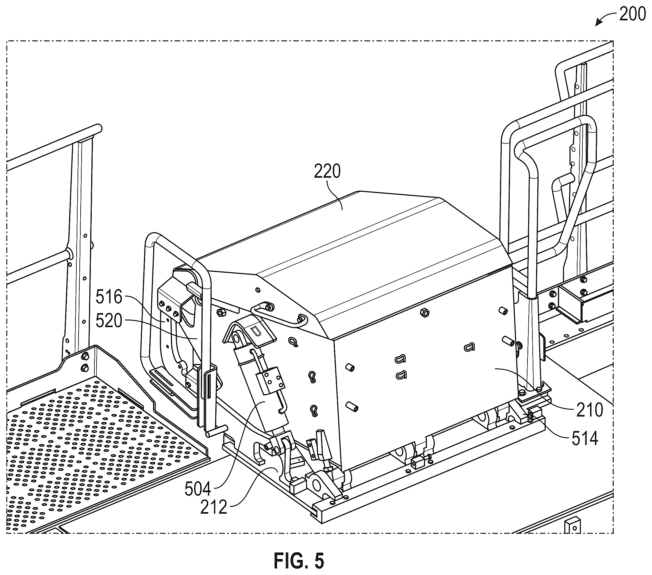 Patent US12612830 Figure 5 – Automatic drill bit changing magazine