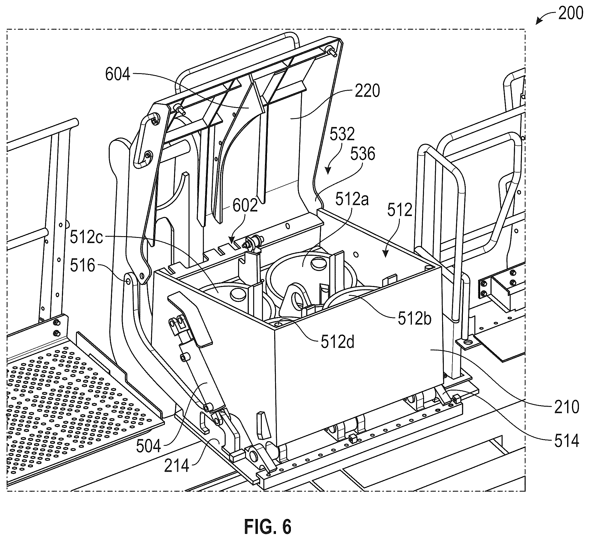Patent US12612830 Figure 6 – Automatic drill bit changing magazine