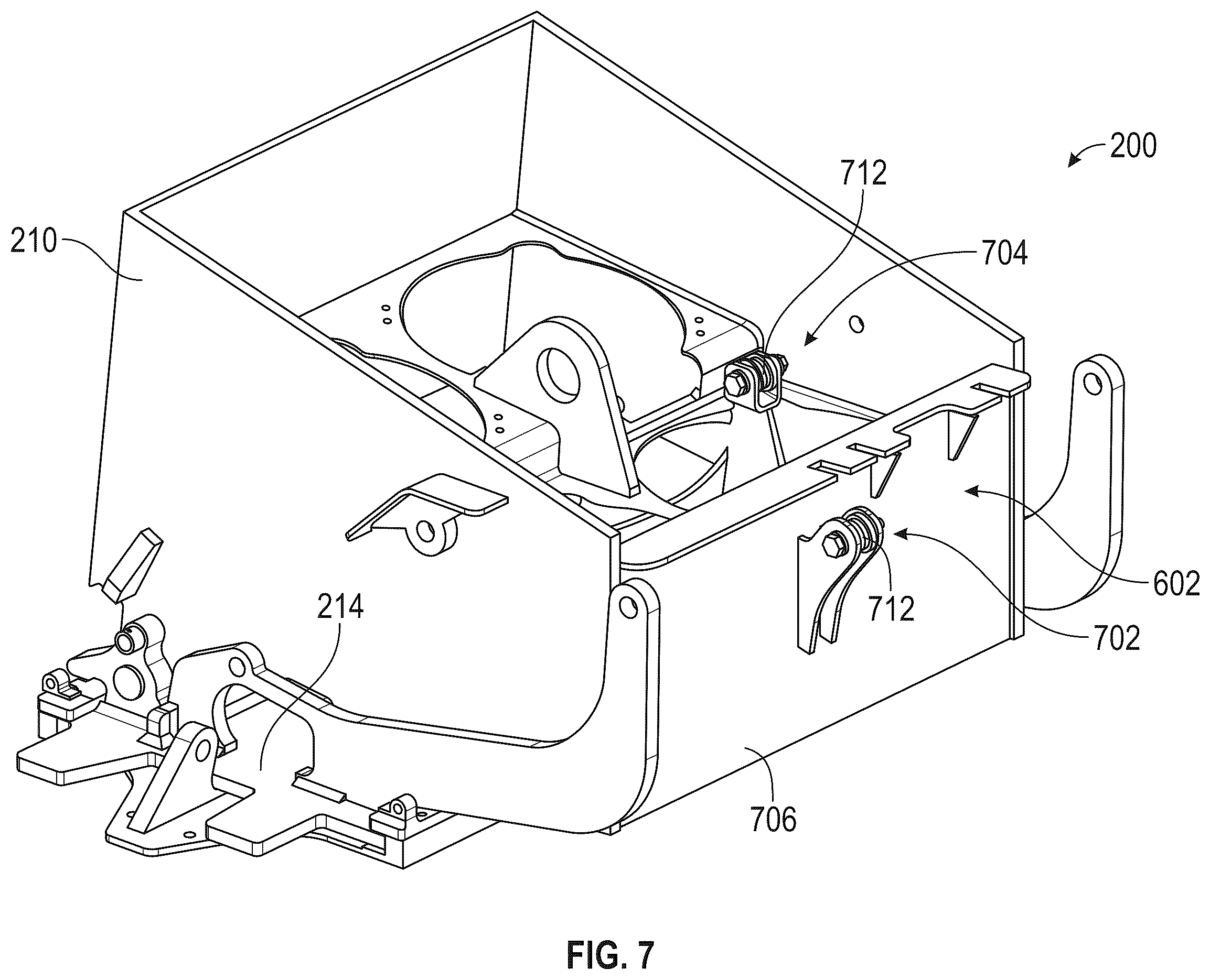 Patent US12612830 Figure 7 – Automatic drill bit changing magazine