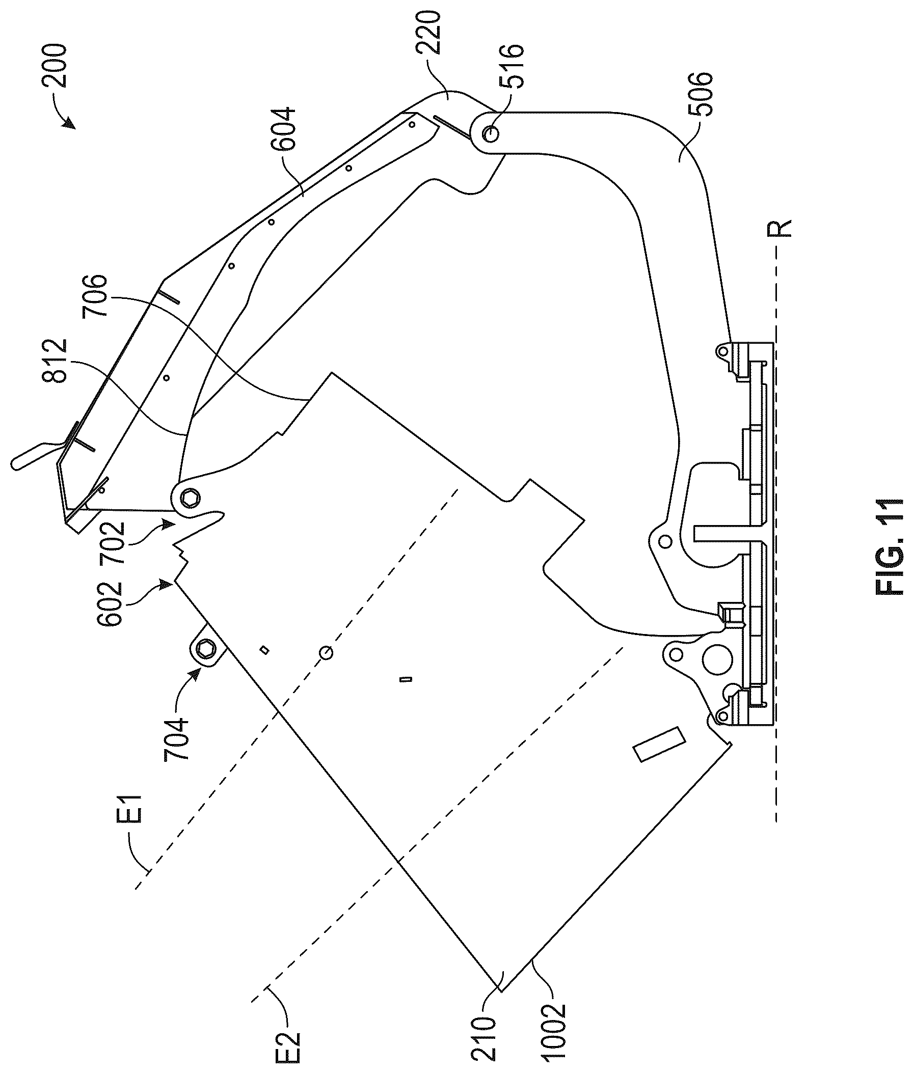Patent US12612830 Figure 11 – Automatic drill bit changing magazine
