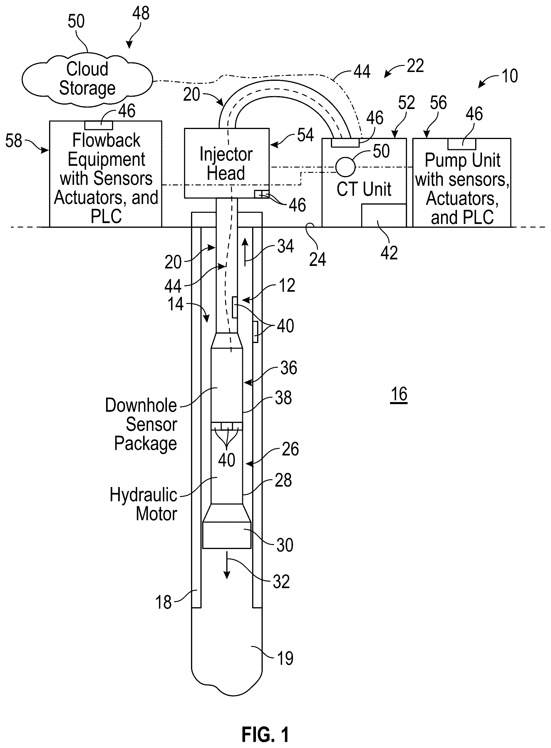 Patent US12612831 — Systems and methods for coiled tubing drilling — Figure 1