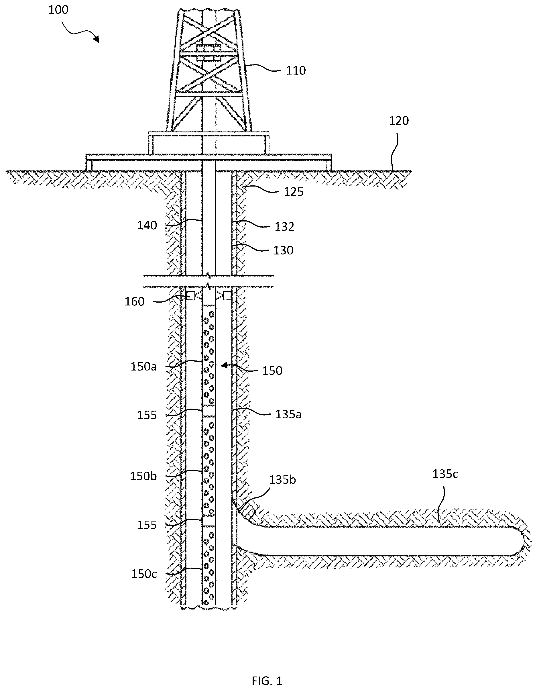 Patent US12612832 Figure 1 – Downhole anchor system