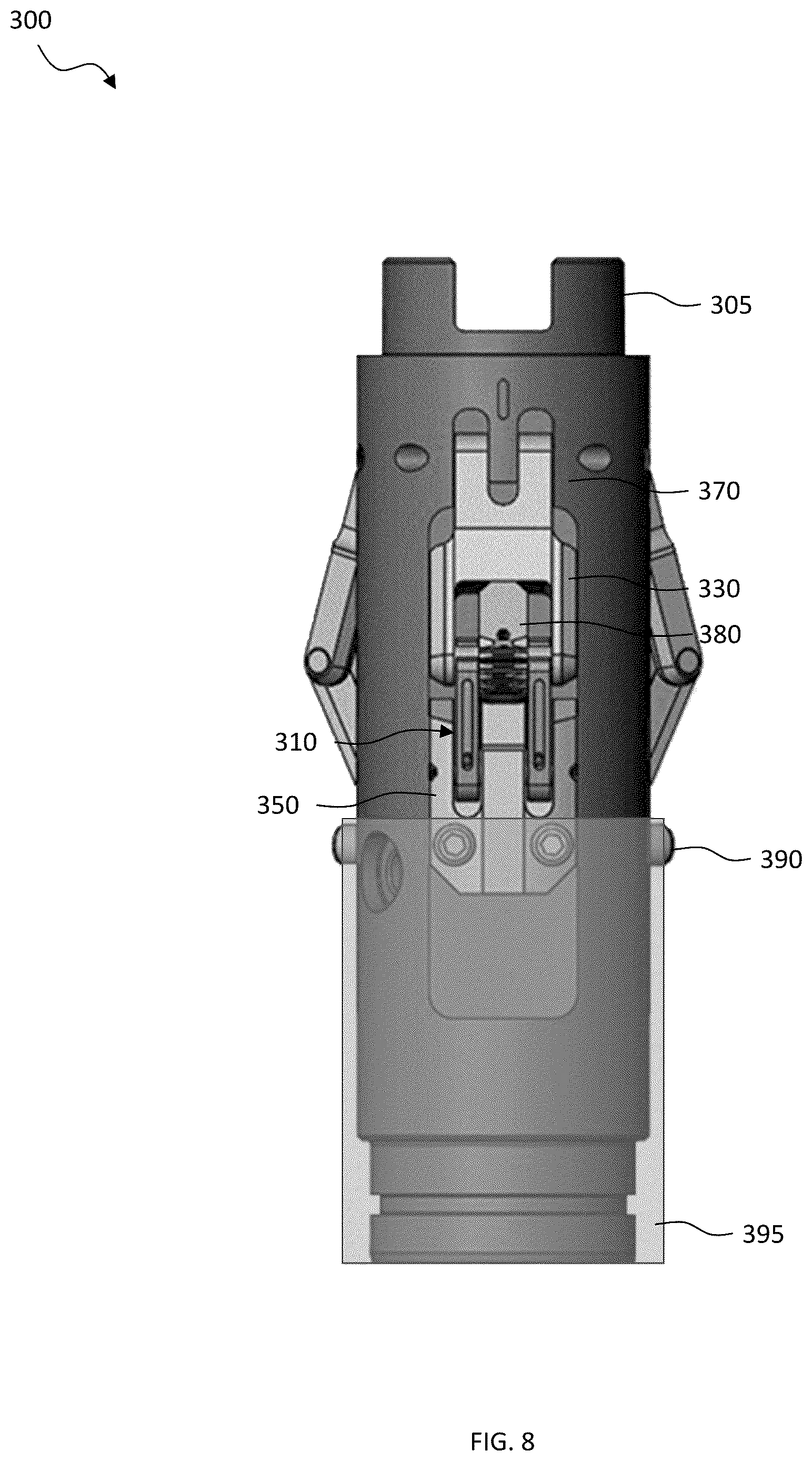 Patent US12612832 Figure 8 – Downhole anchor system
