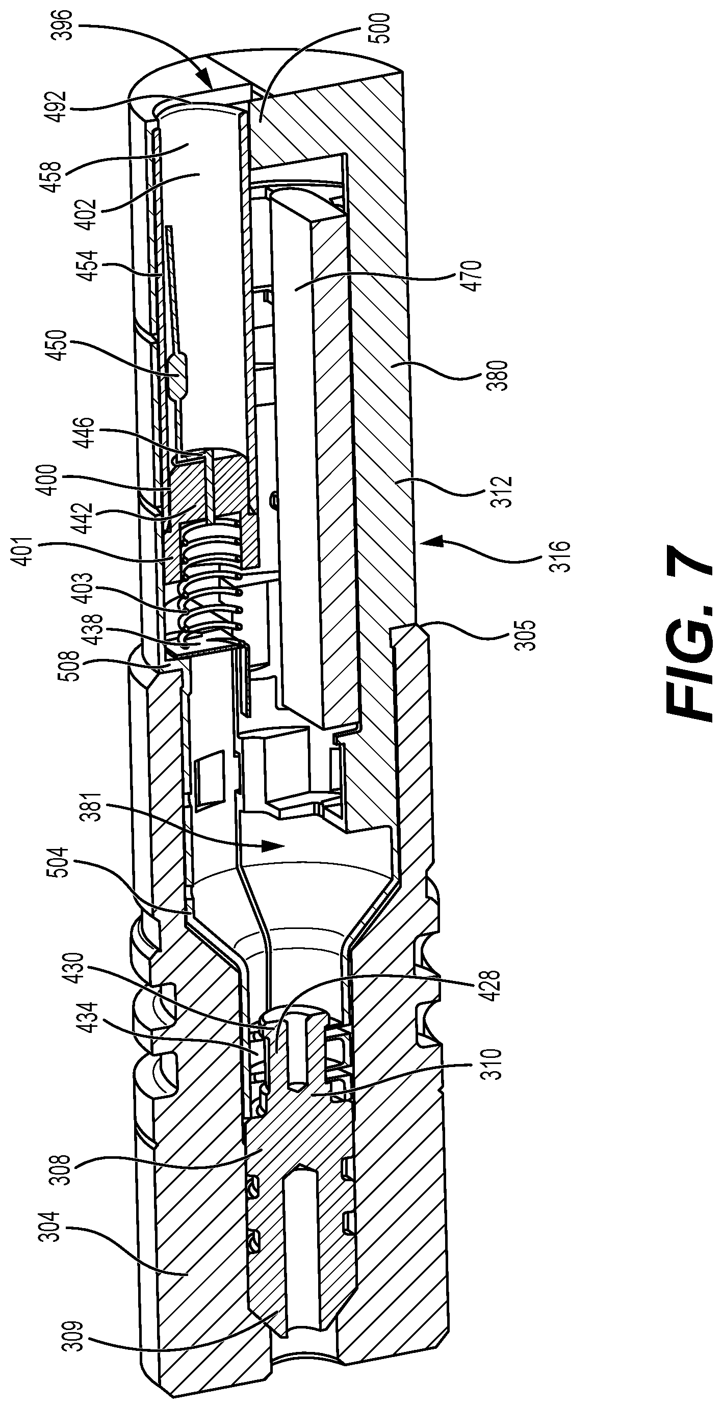 Patent US12612833 Figure 7 – Direct-to-gun setting tool