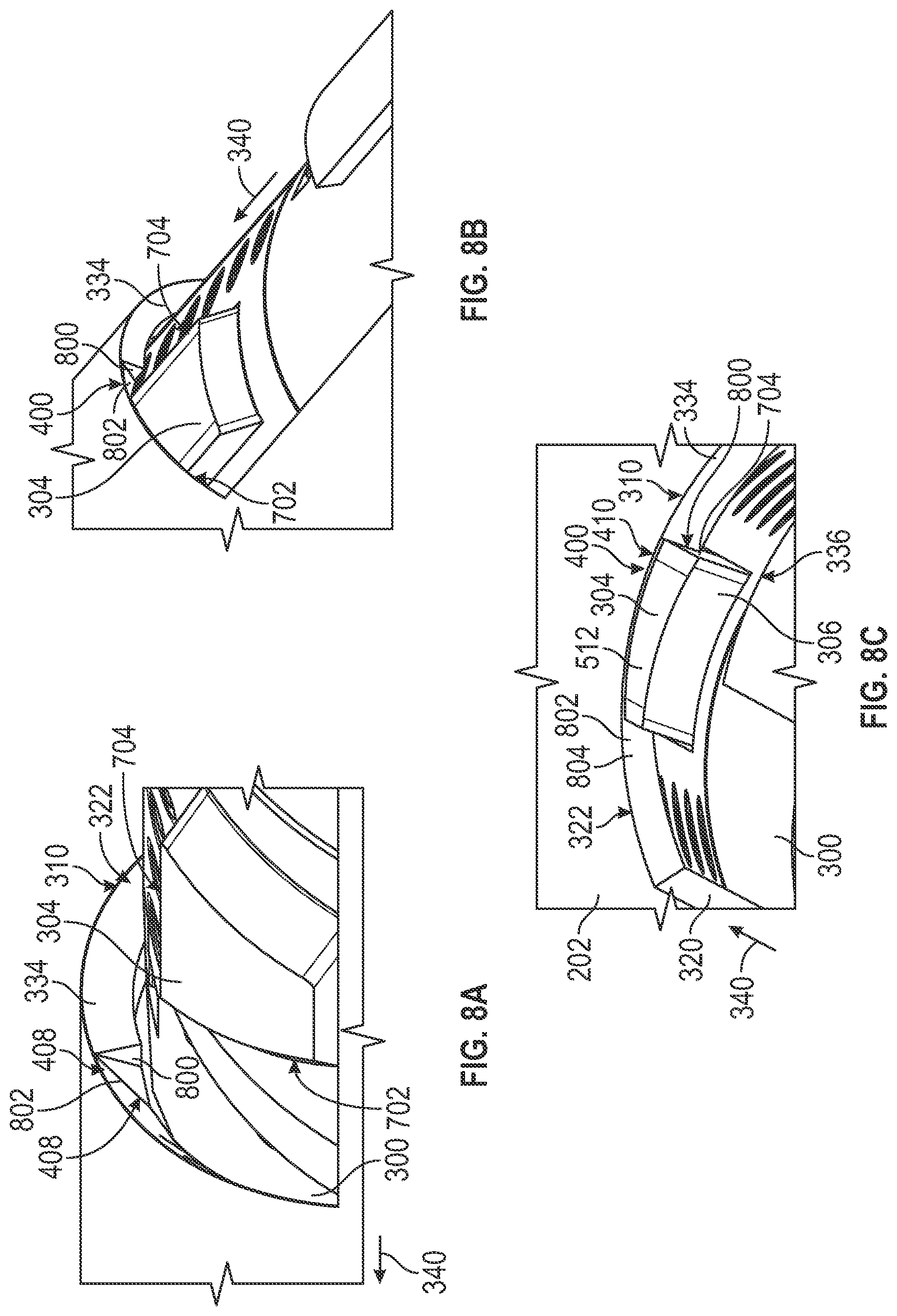 Patent US12612834 Figure 8 – Downhole orienting helix for operations requiring multiple orienting sequences