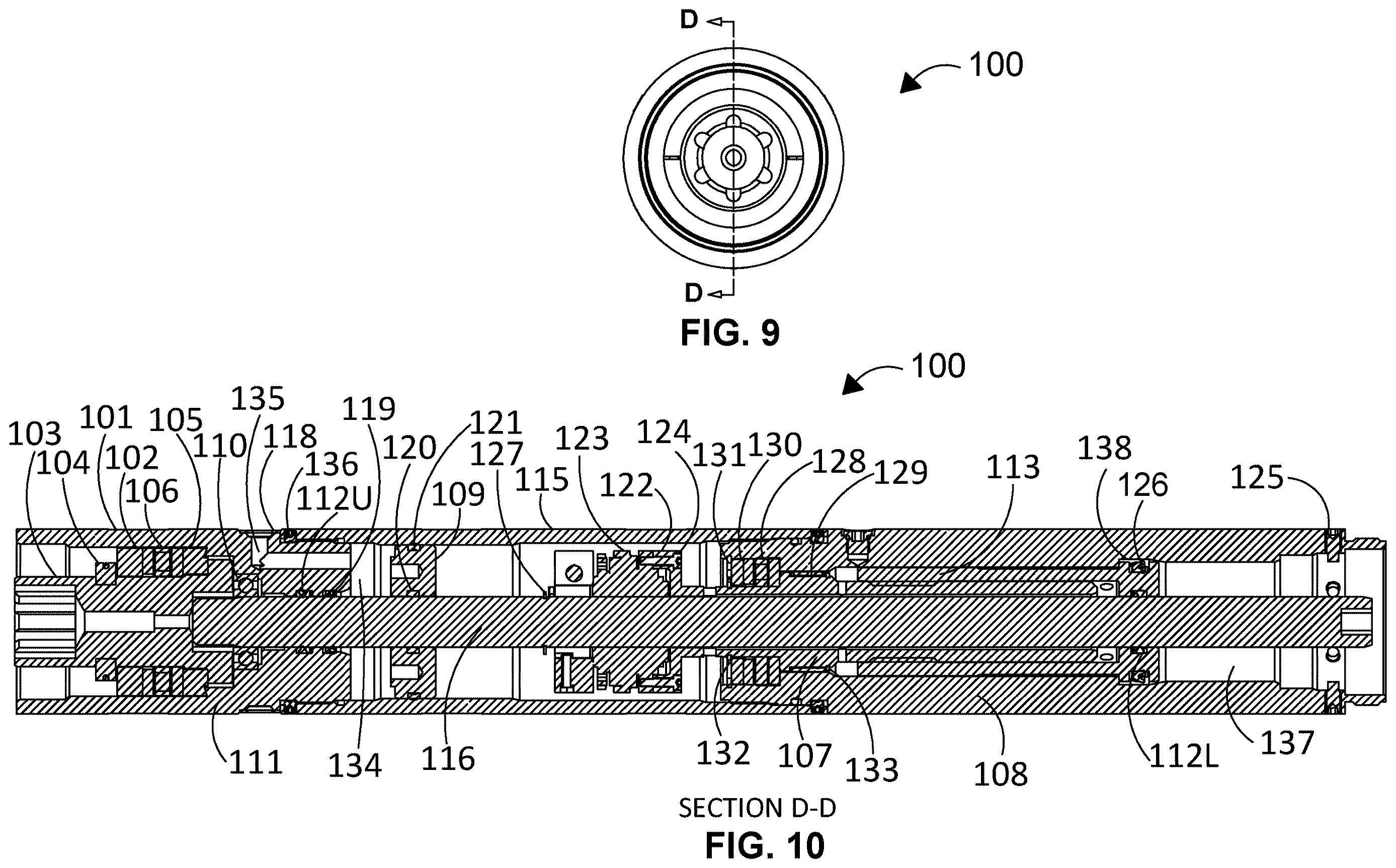 Patent US12612835 Figure 4 – Sidewall drilling tool with hydraulically operated anchoring member and drilling member