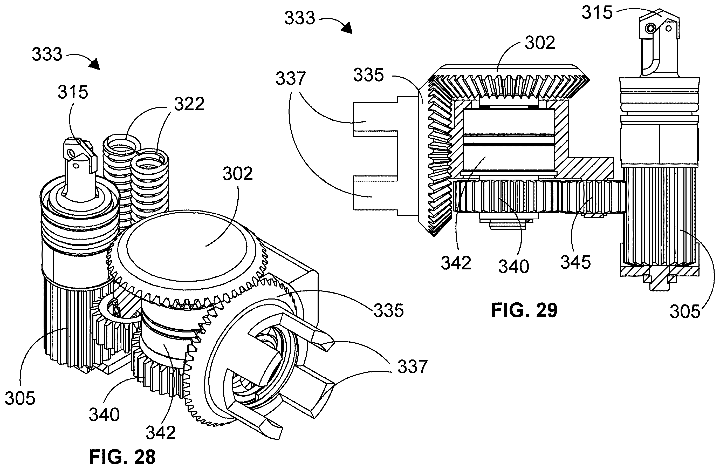 Patent US12612835 Figure 12 – Sidewall drilling tool with hydraulically operated anchoring member and drilling member