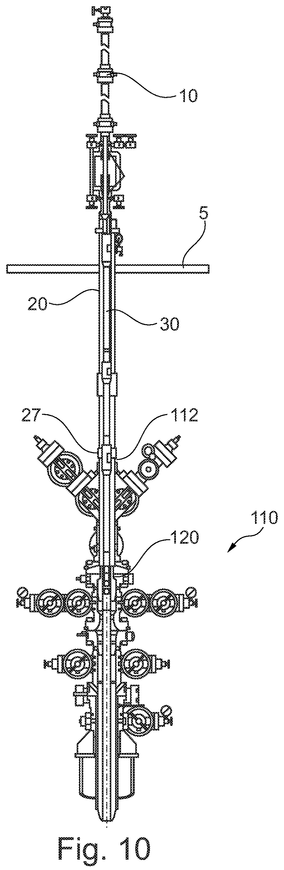 Patent US12612836 Figure 6 – Through BOP lubrication system