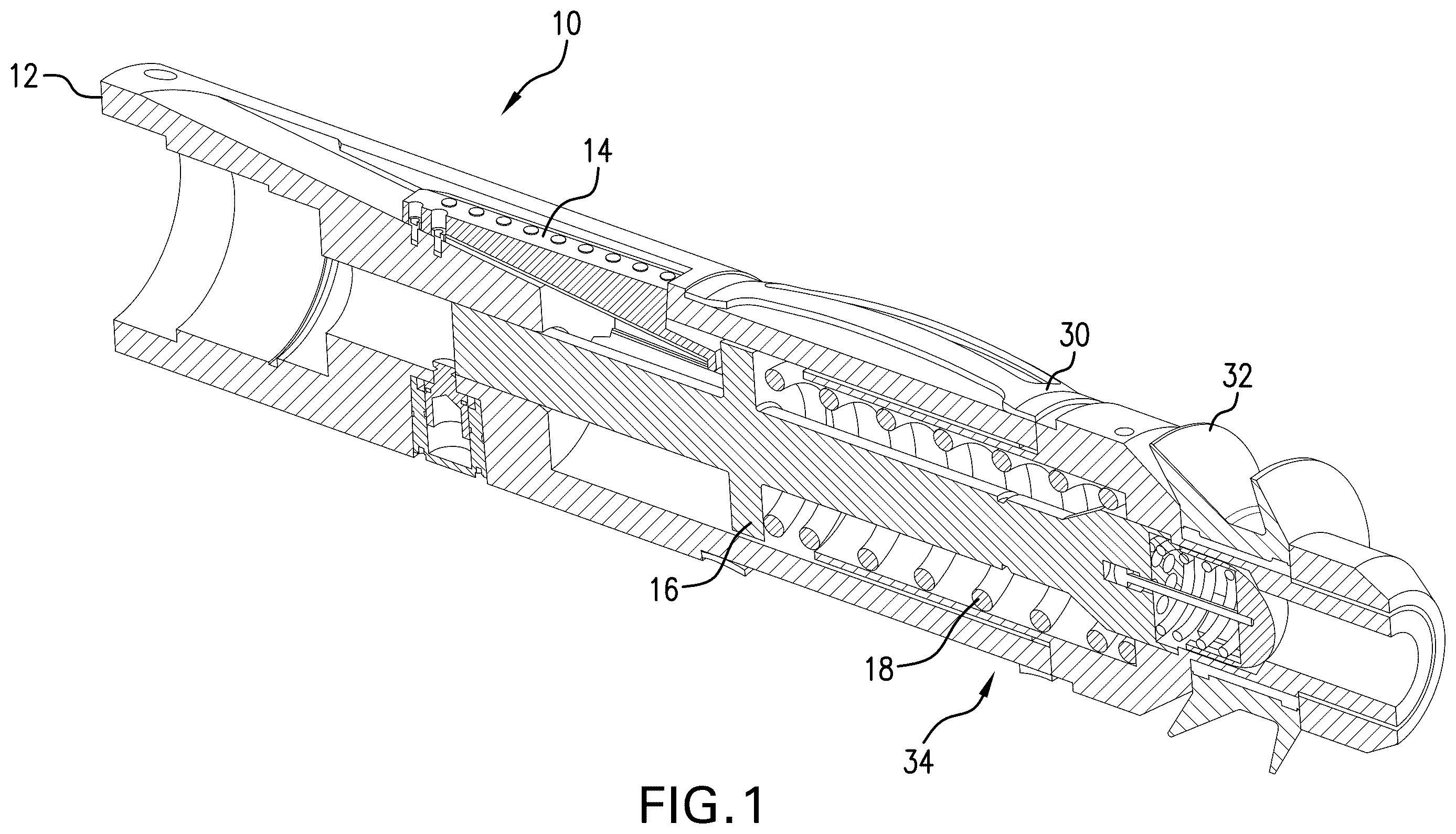Patent US12612838 Figure 1 – Selective well barrier bottom, system, and method