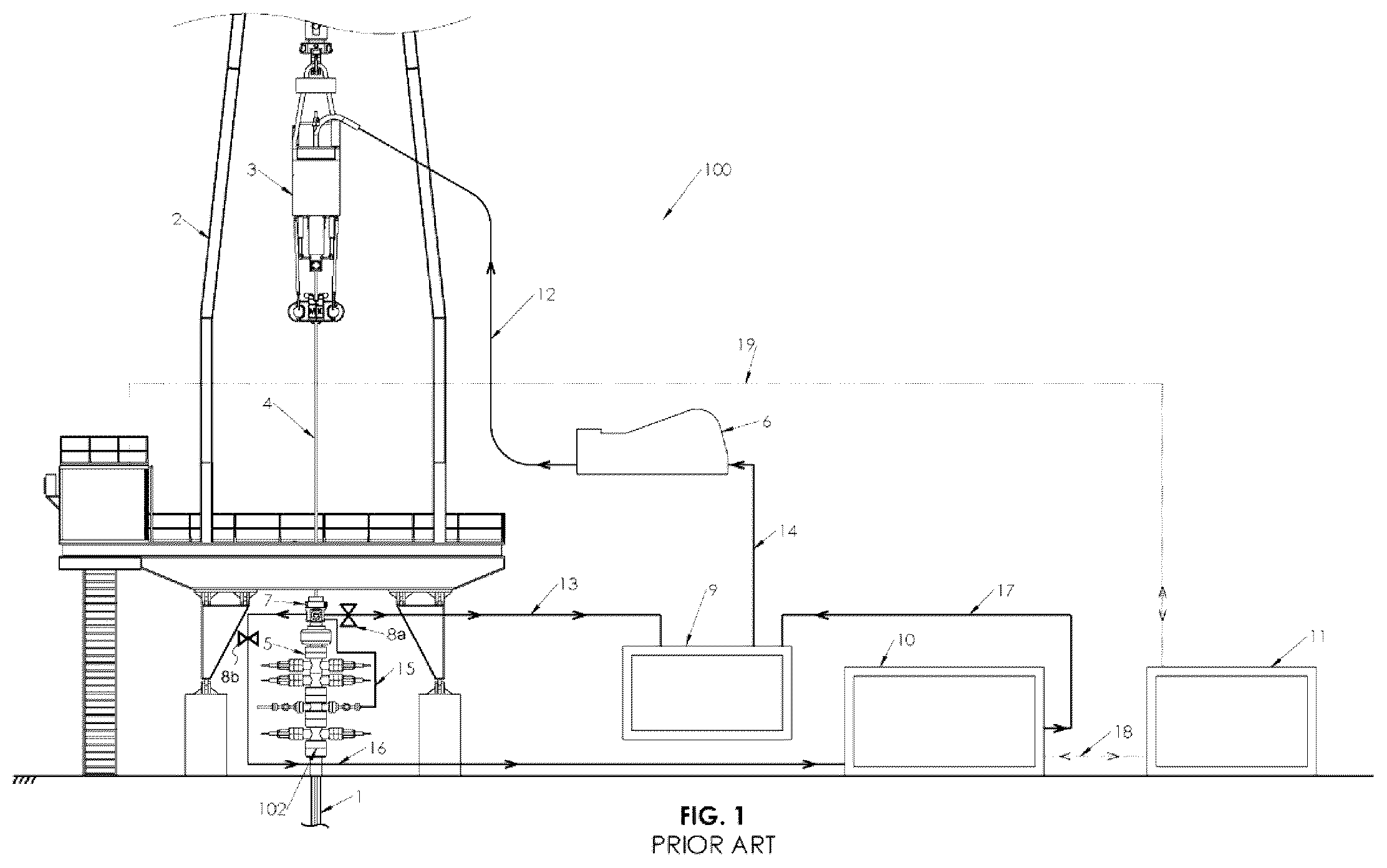 Patent US12612840 — Pressure management device for drilling system — Figure 1