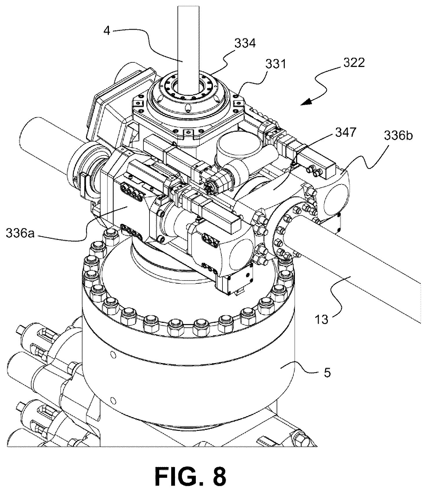 Patent US12612840 Figure 7 – Pressure management device for drilling system