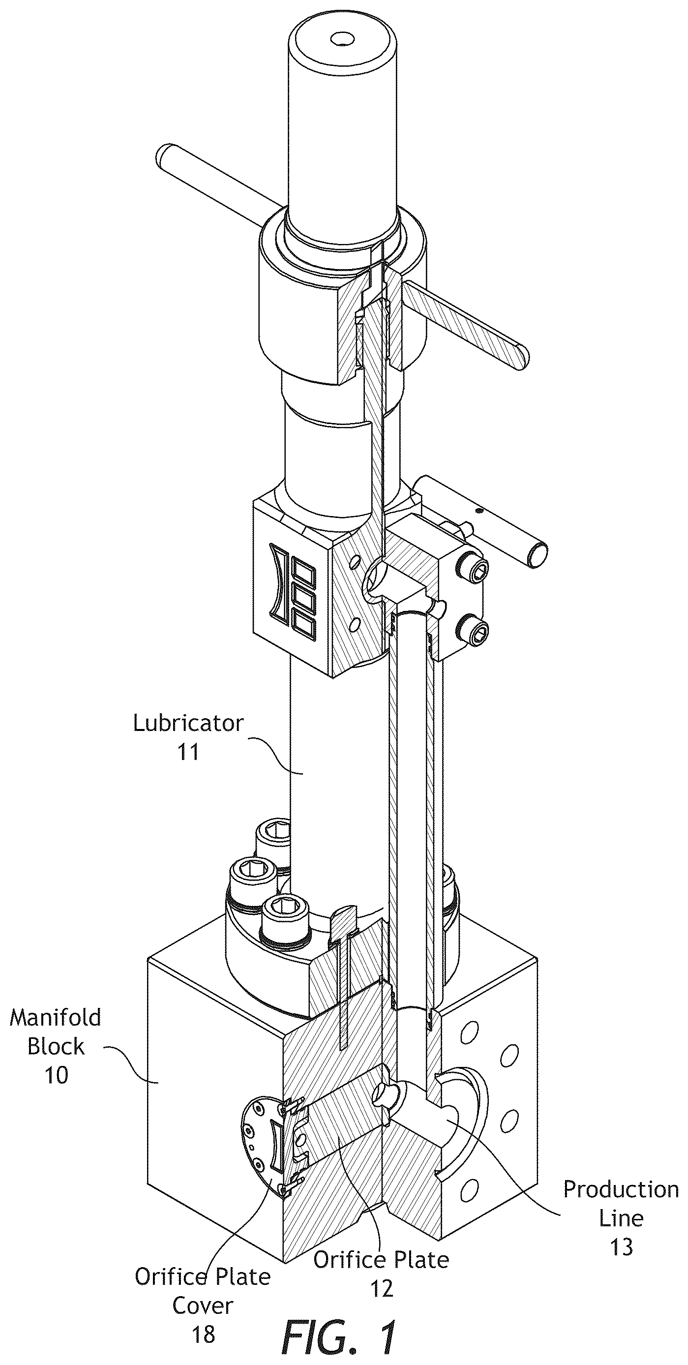 Patent US12612841 Figure 1 – Flow restrictor method and apparatus