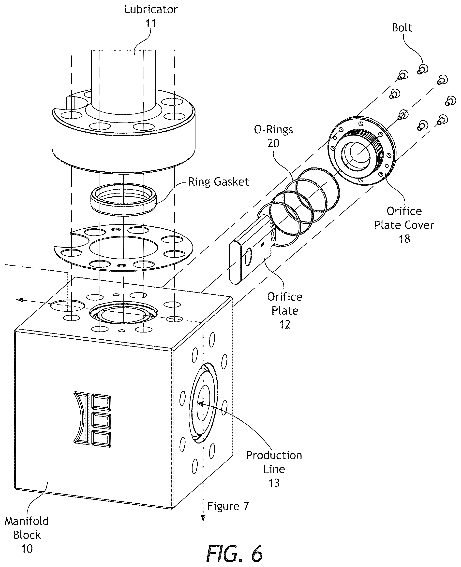 Patent US12612841 Figure 6 – Flow restrictor method and apparatus