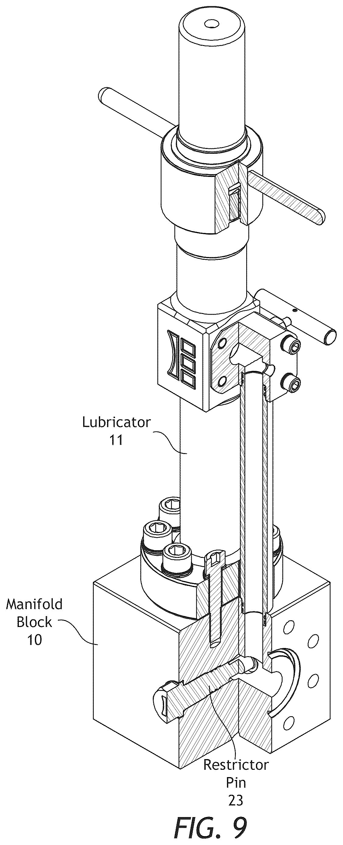 Patent US12612841 Figure 9 – Flow restrictor method and apparatus