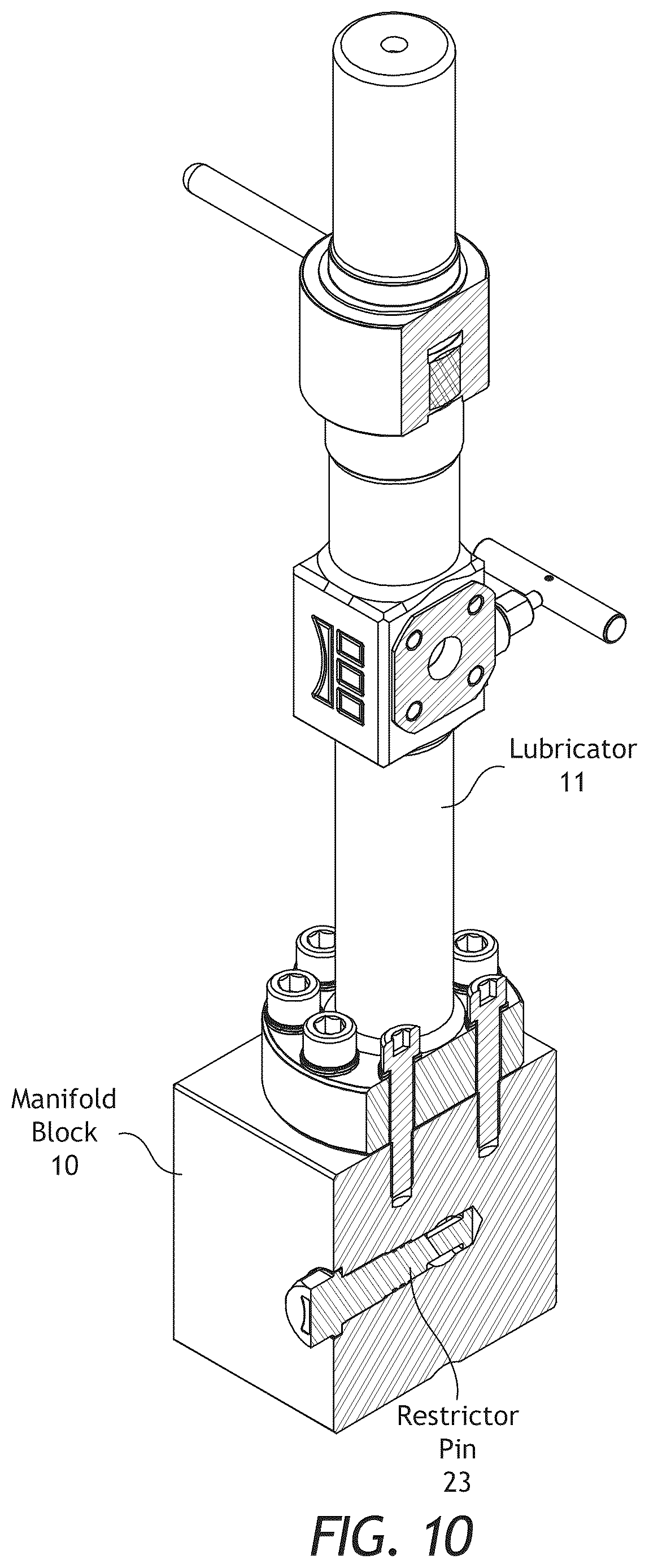 Patent US12612841 Figure 10 – Flow restrictor method and apparatus