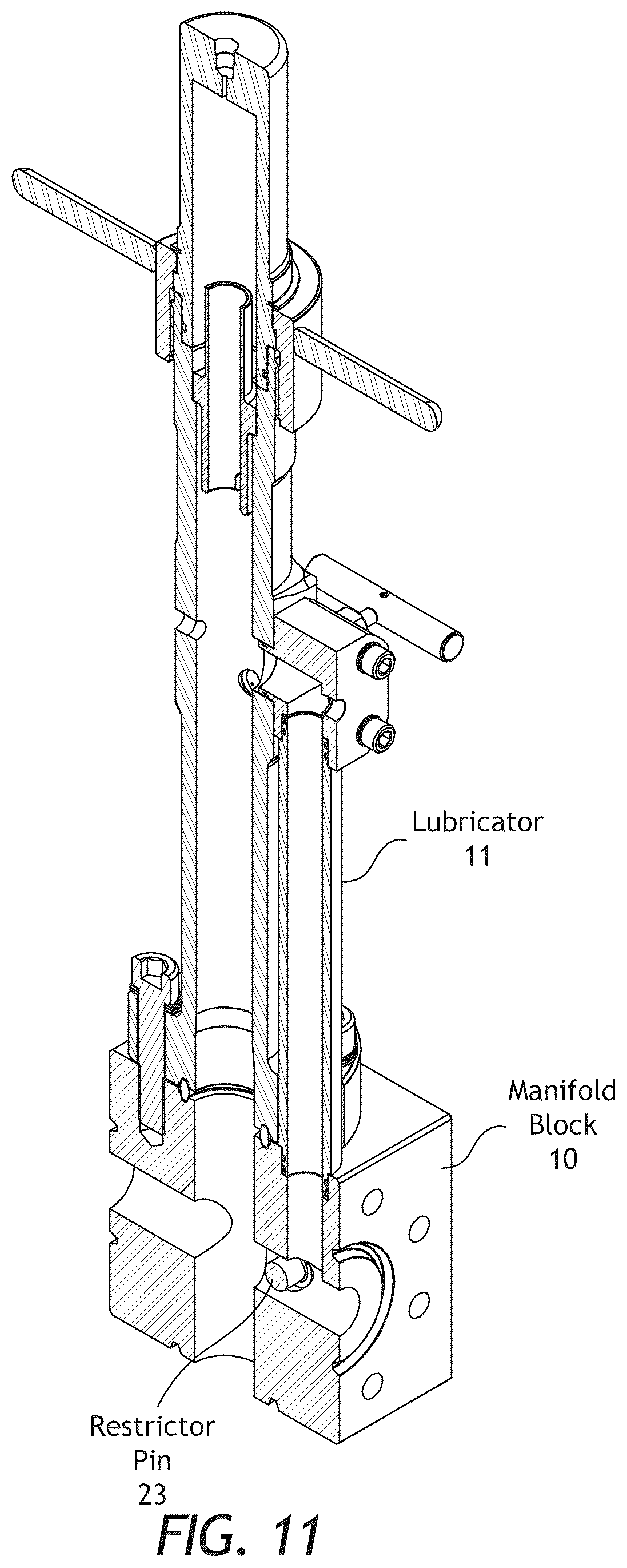 Patent US12612841 Figure 11 – Flow restrictor method and apparatus
