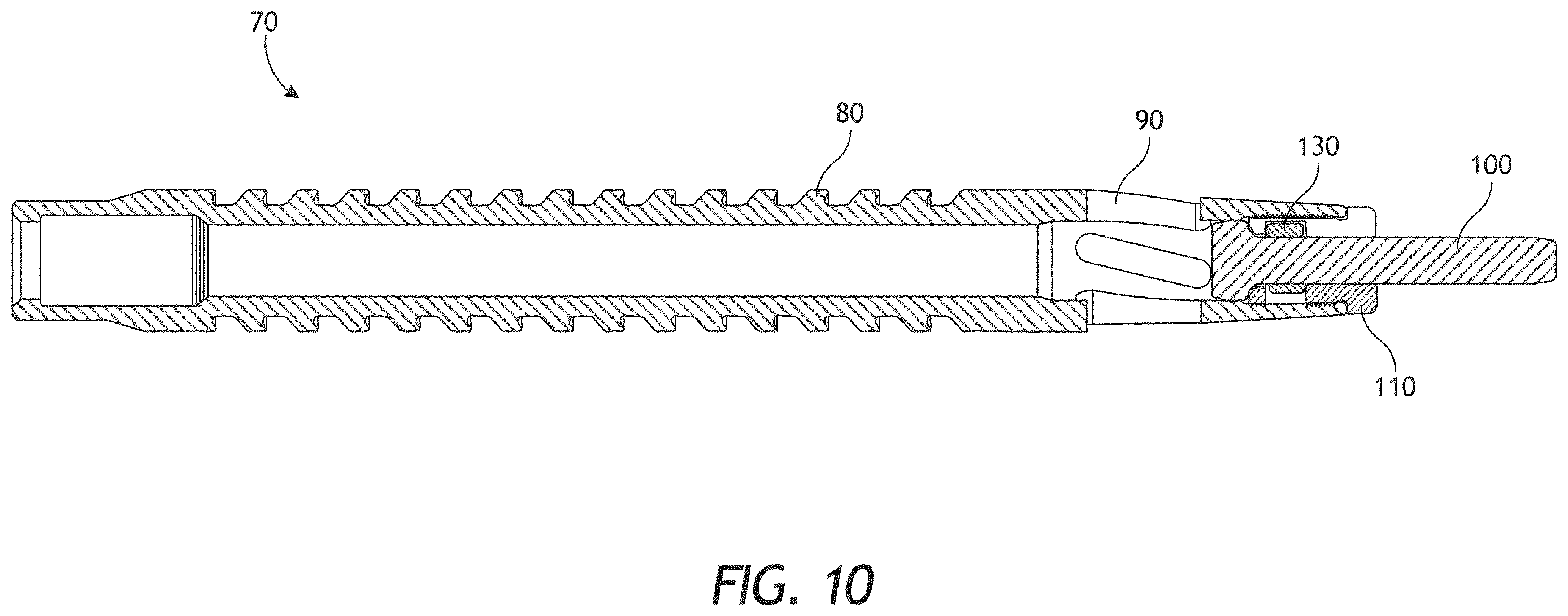 Patent US12612845 Figure 10 – Dart and clutch assembly