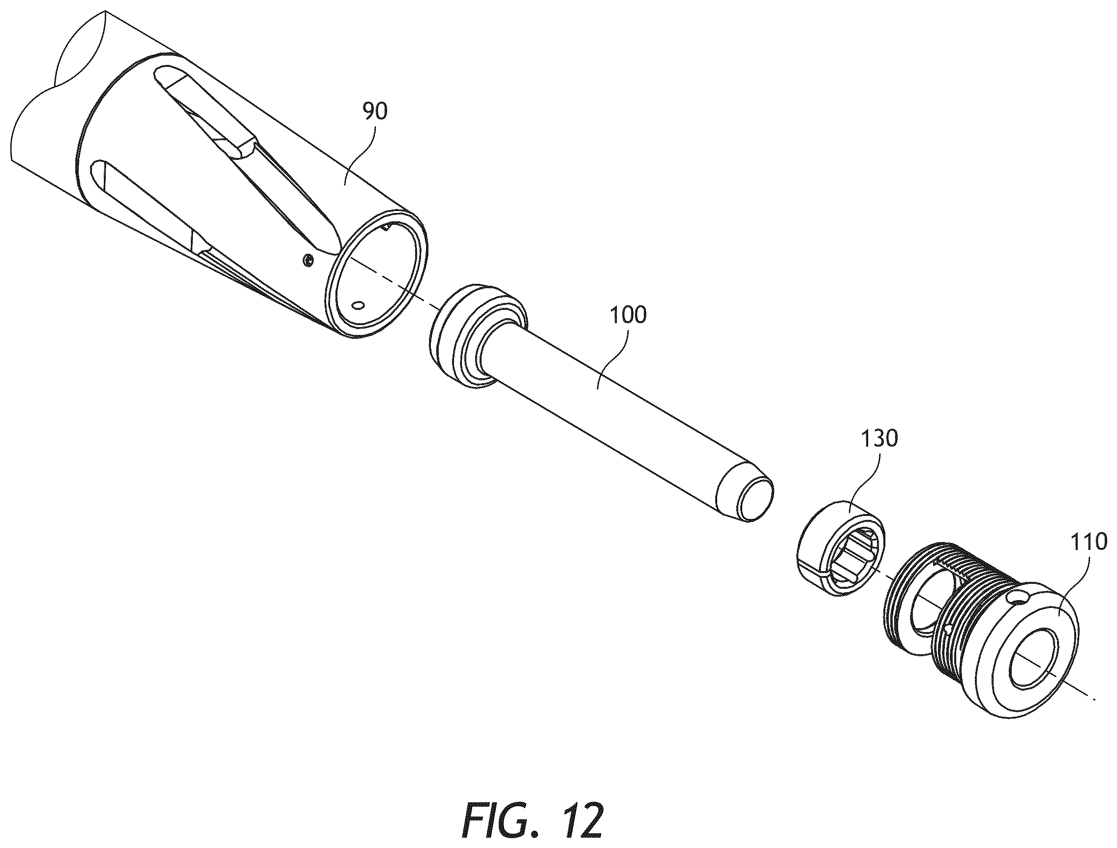 Patent US12612845 Figure 12 – Dart and clutch assembly