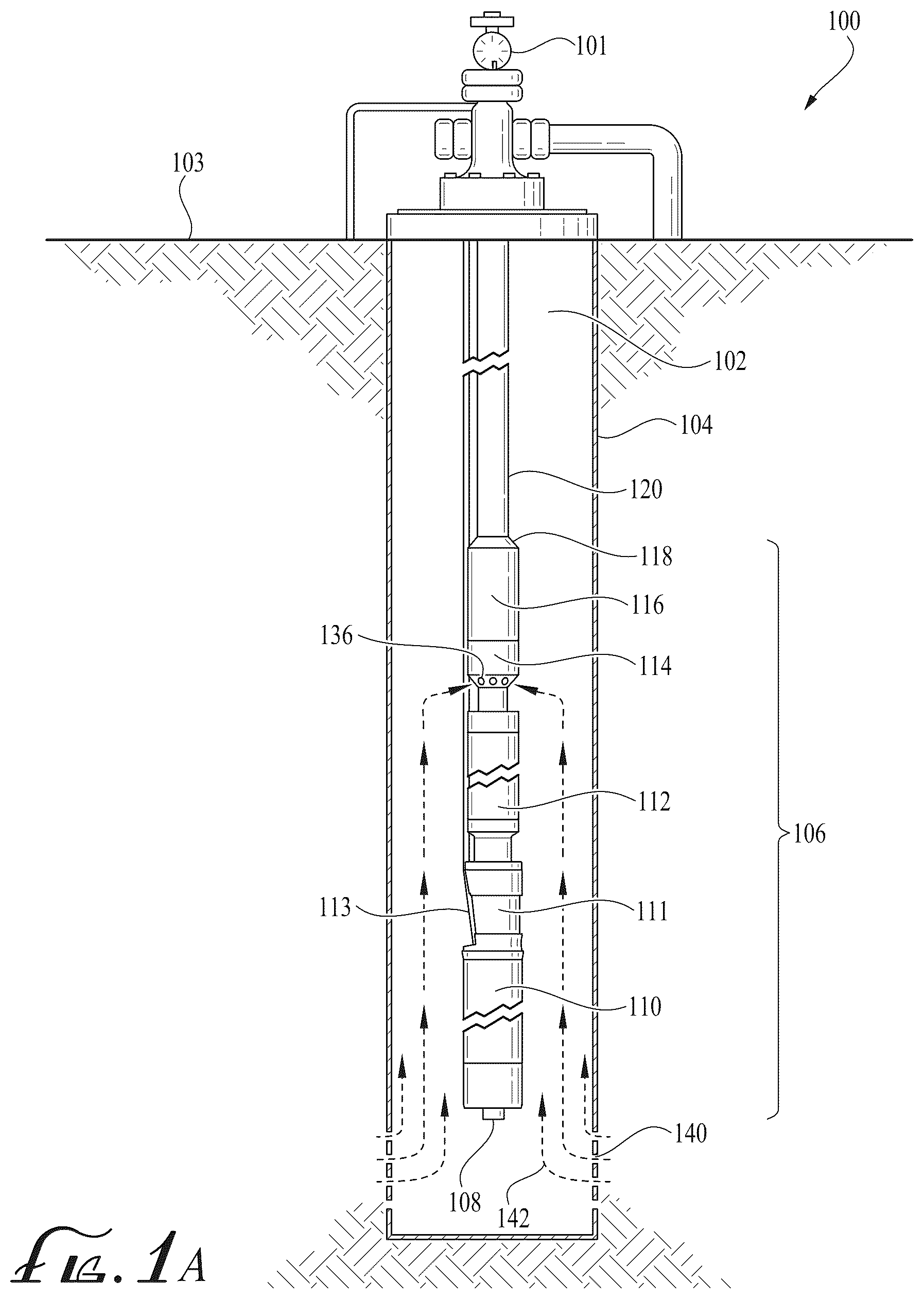 Patent US12612848 — Centrifugal pump stage with radiused impeller flow passage exit for reduced erosion — Figure 1