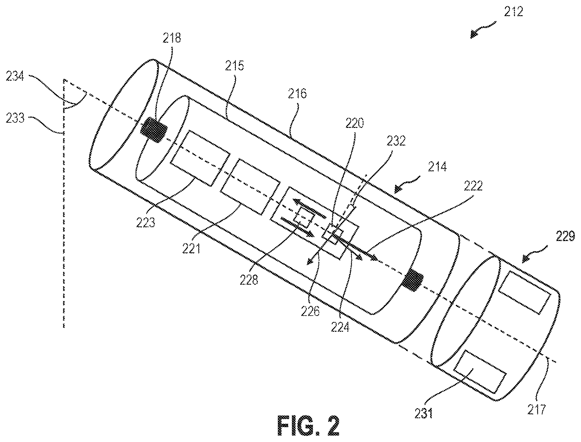 Patent US12612852 Figure 2 – Devices, systems, and methods for downhole surveying