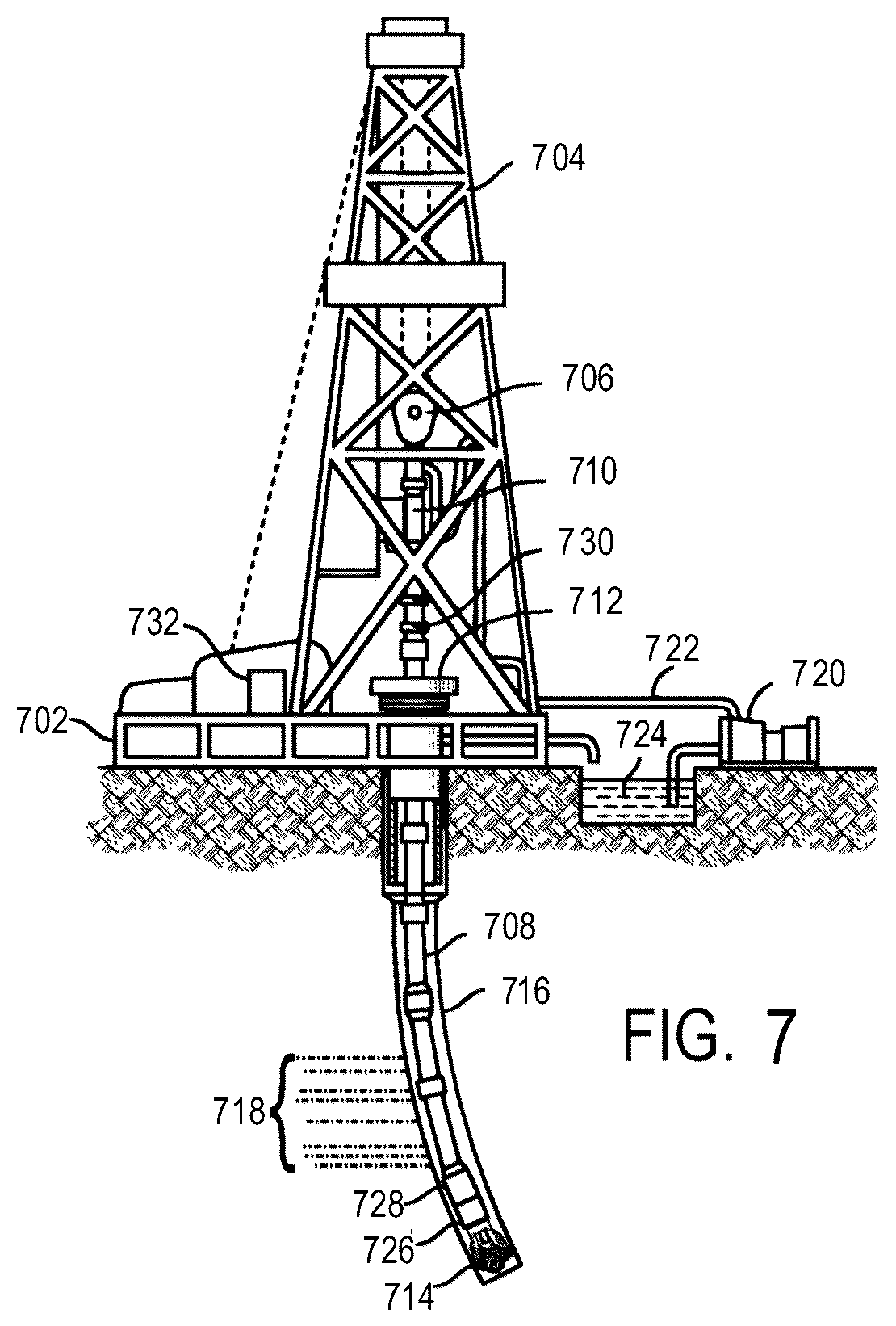 Patent US12612860 Figure 12 – Determination of location and type of reservoir fluids based on downhole pressure gradient identification