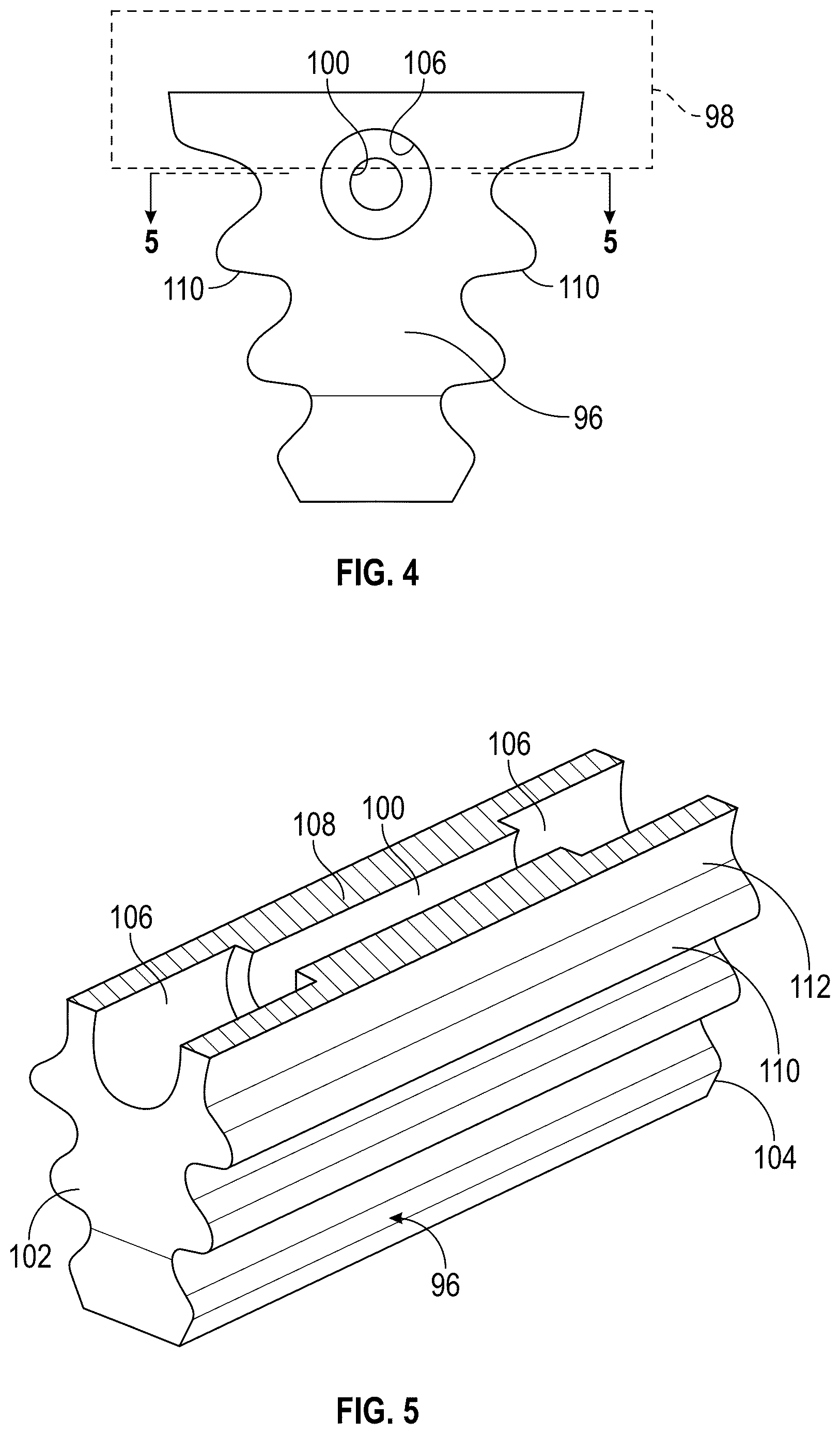 Patent US12612863 Figure 4 – Test blade for gas turbine engine and method of making