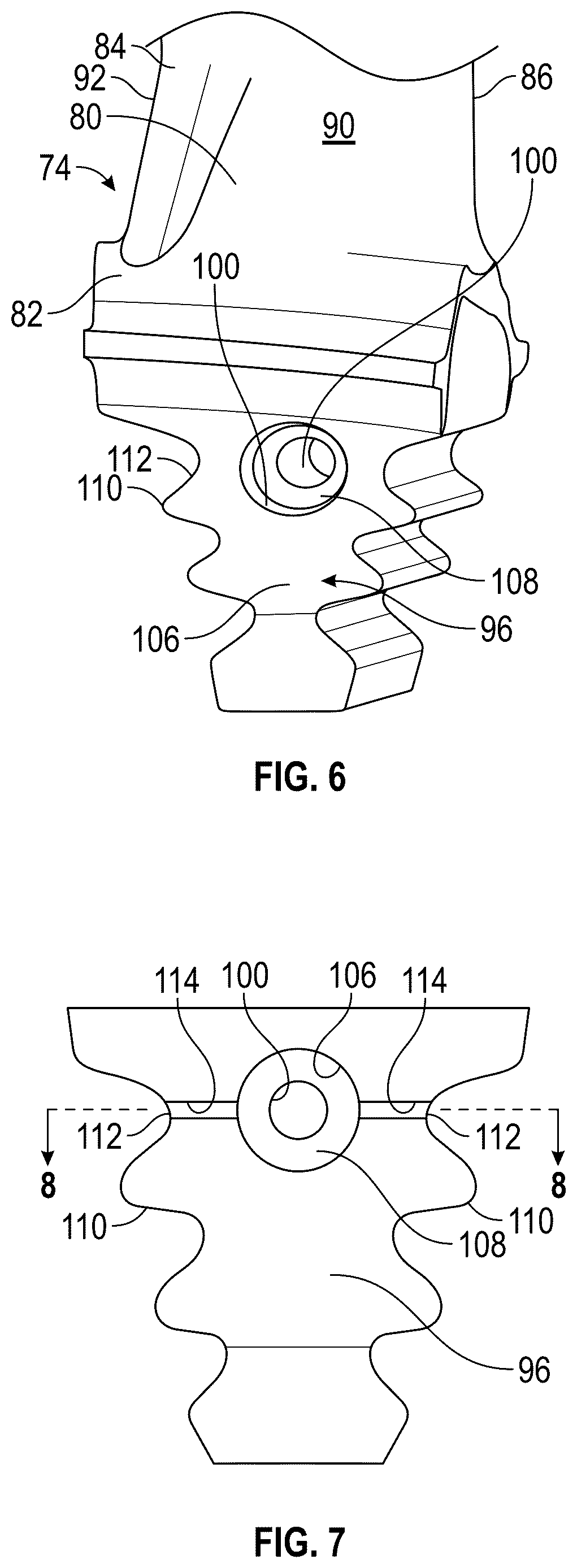 Patent US12612863 Figure 5 – Test blade for gas turbine engine and method of making