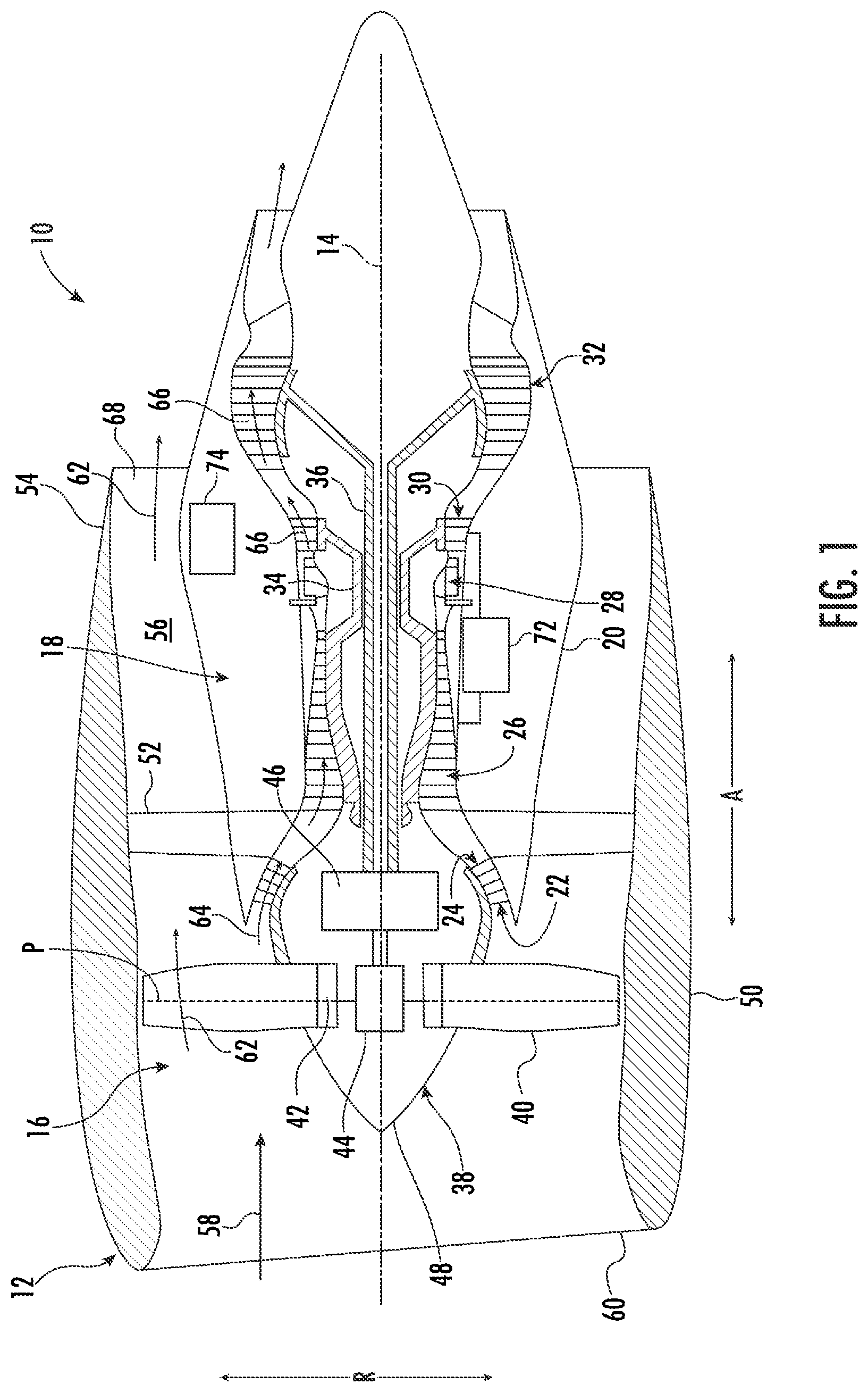 Patent US12612864 Figure 1 – Passive flow modulation device