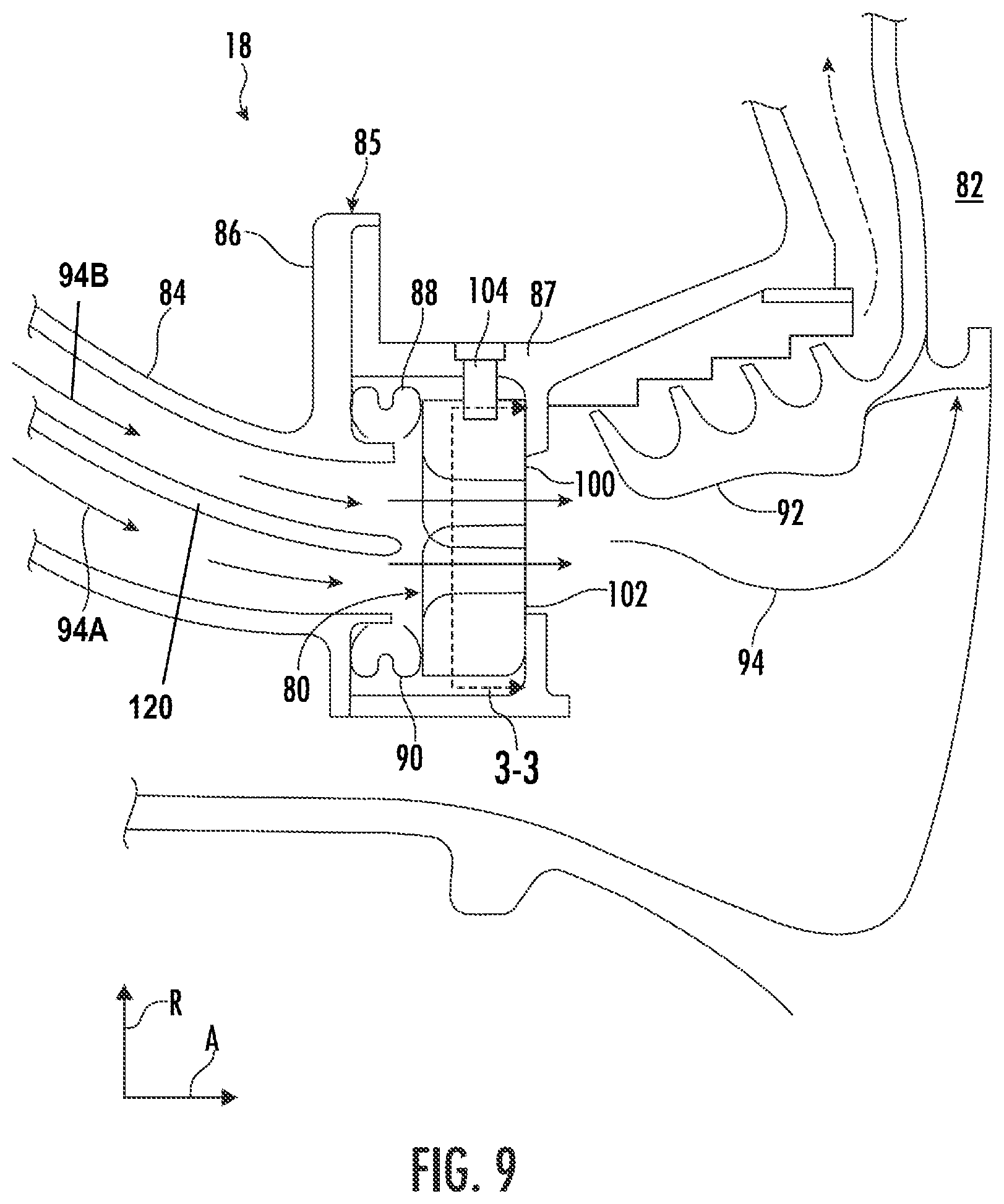 Patent US12612864 Figure 6 – Passive flow modulation device