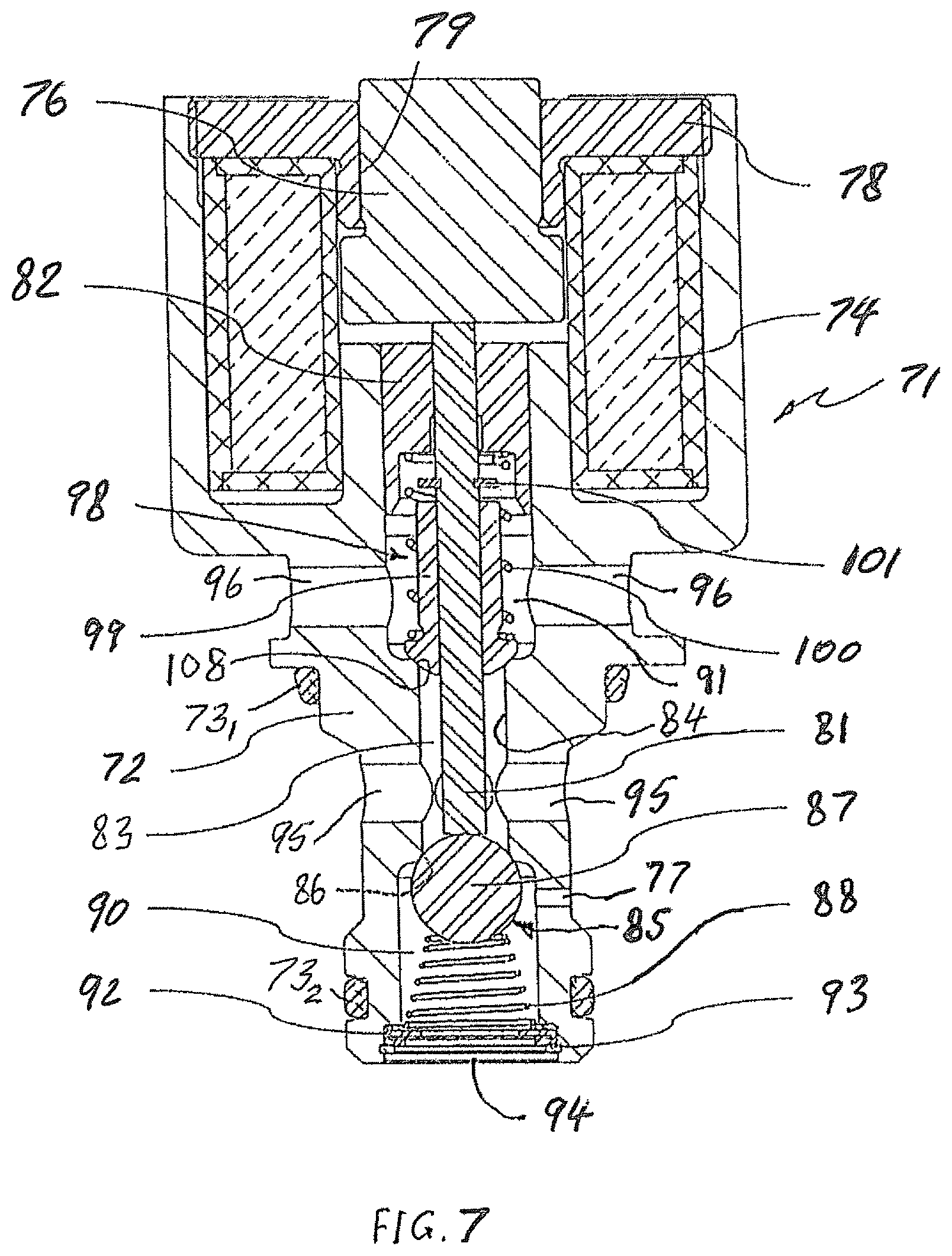 Patent US12612869 Figure 8 – Self-contained compression brake control module for integrated rocker arm engine braking and methods