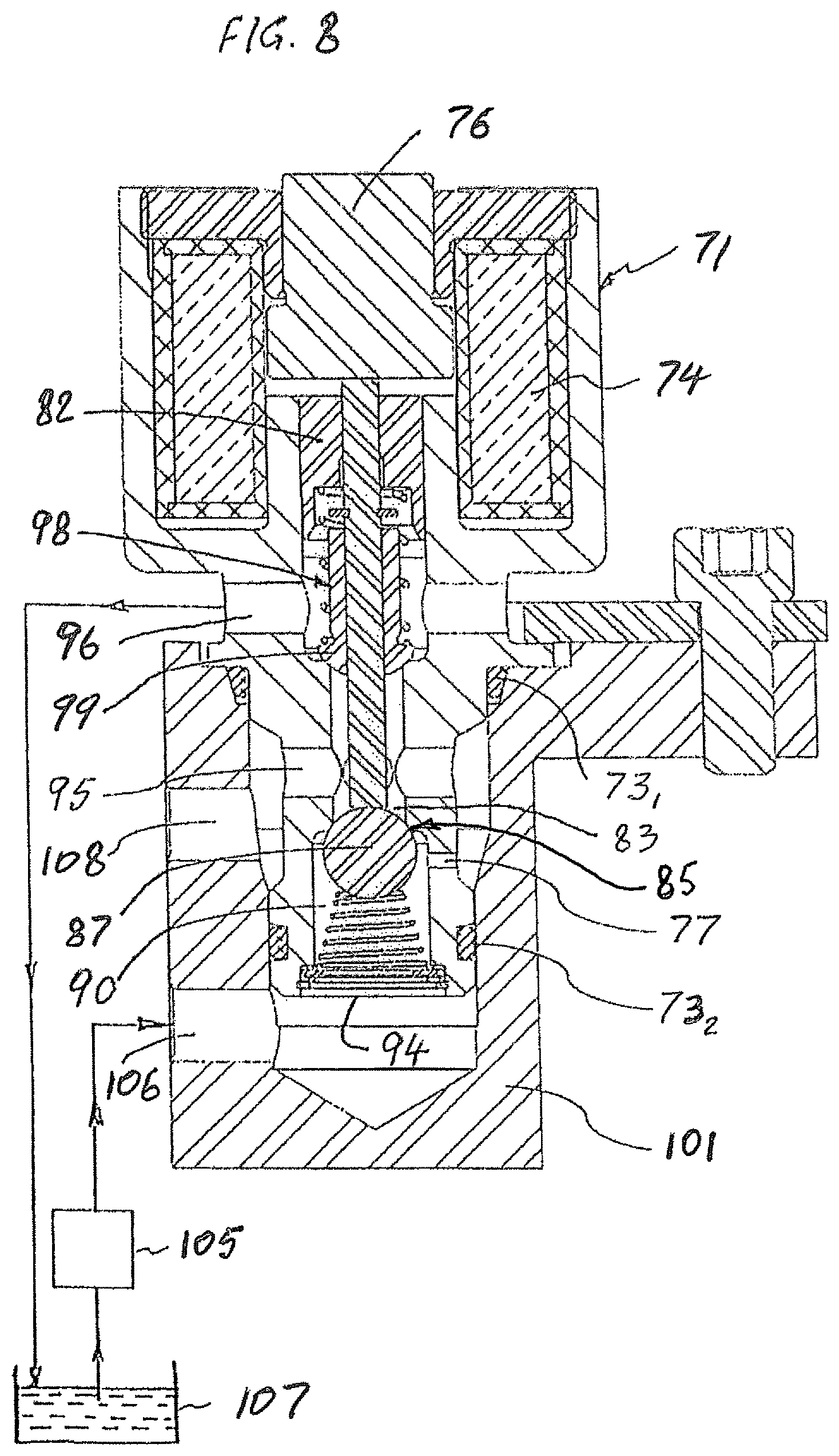 Patent US12612869 Figure 9 – Self-contained compression brake control module for integrated rocker arm engine braking and methods