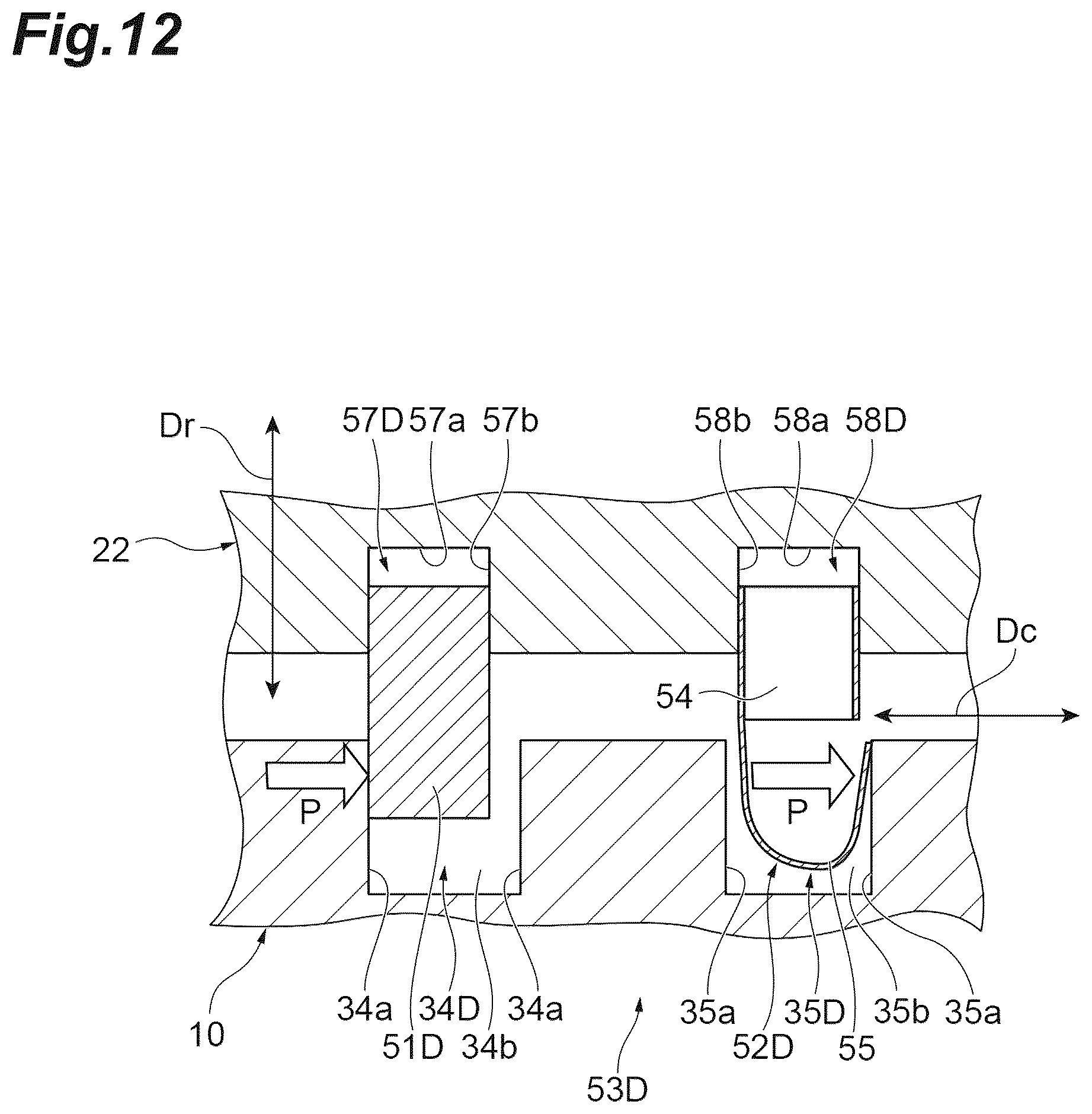 Patent US12612872 Figure 12 – Turbocharger with nozzle ring positioning assembly