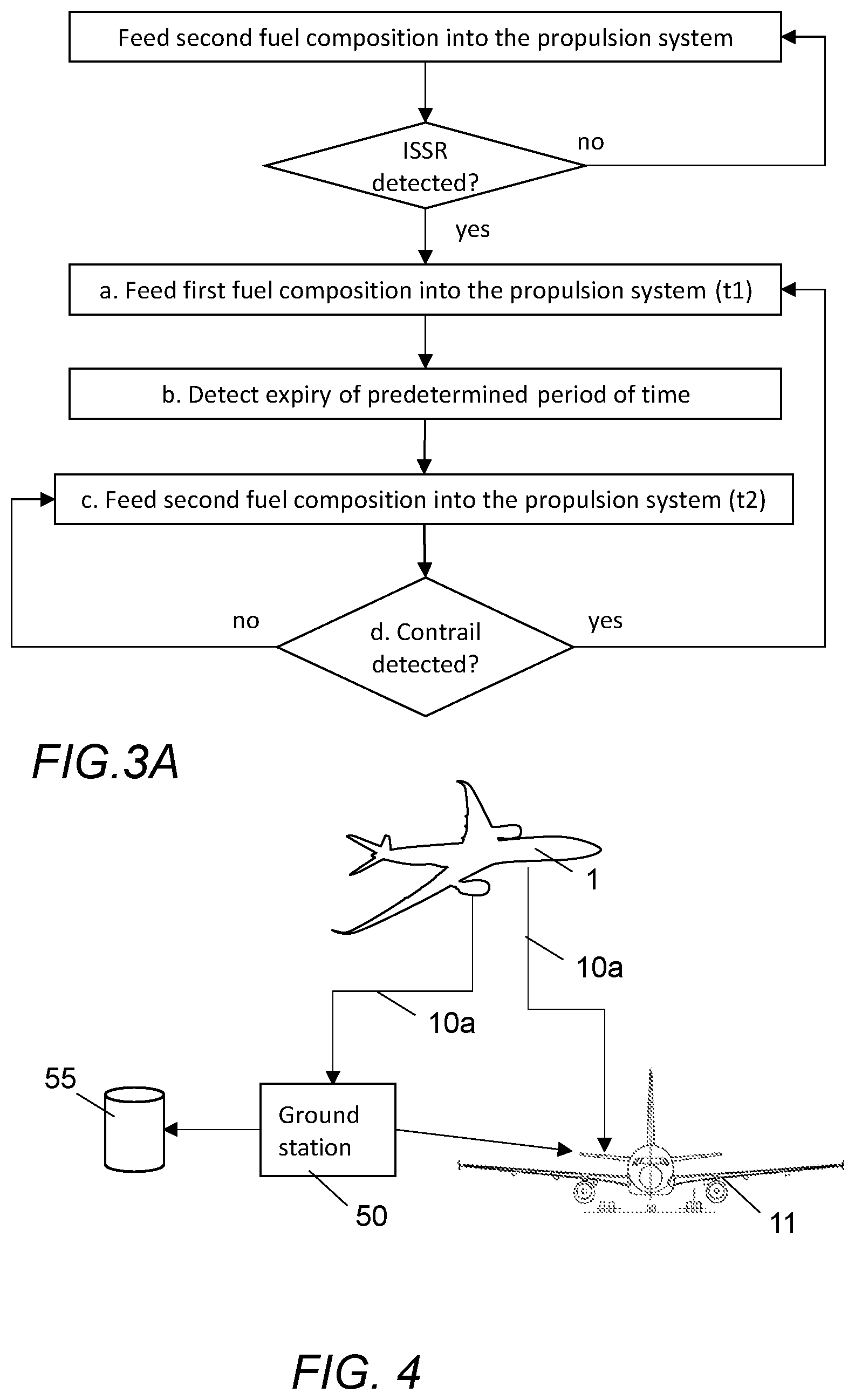 Patent US12612877 Figure 2 – Contrail suppression