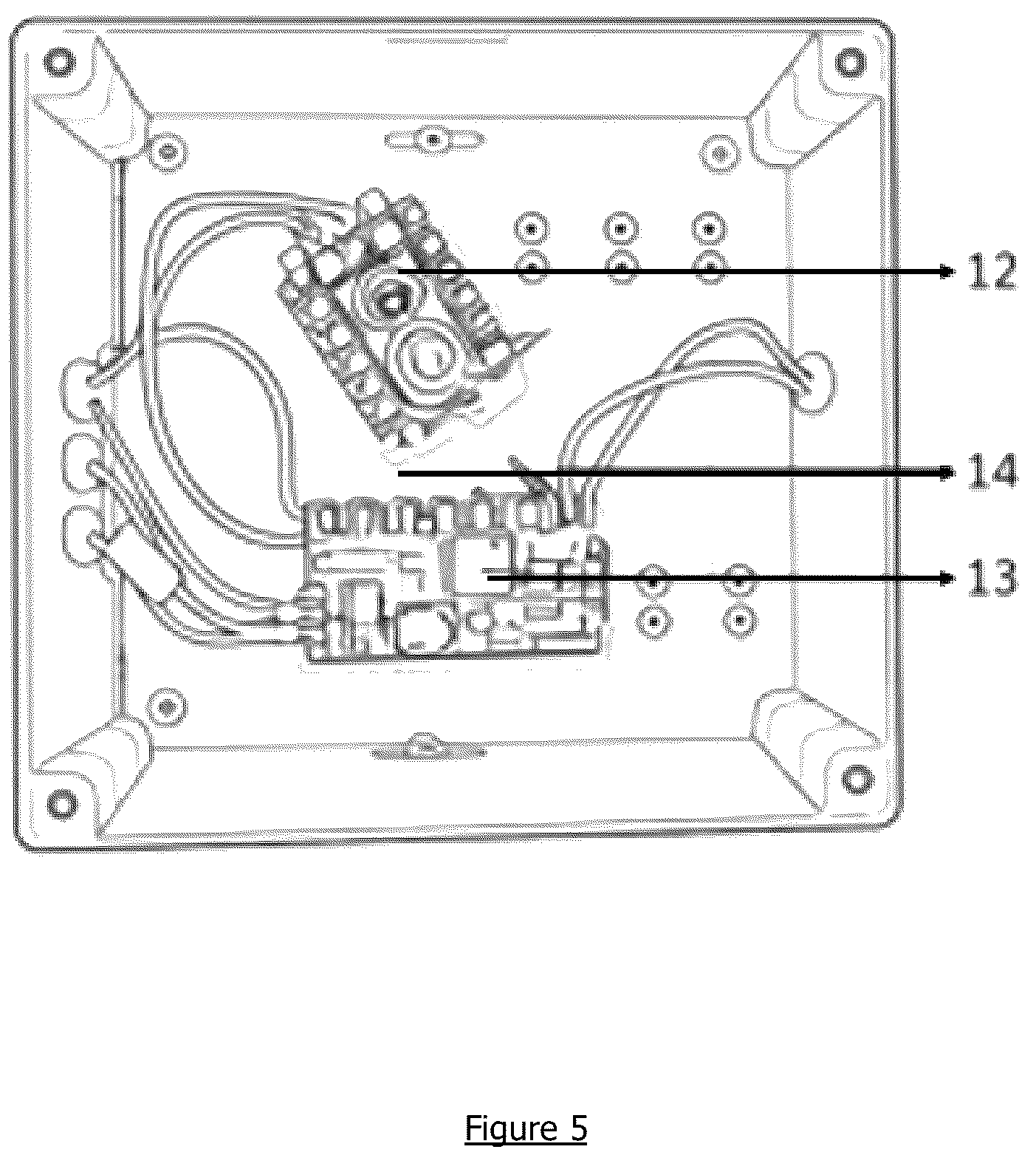Patent US12612886 Figure 5 – Hydrogen generation device for optimising combustion and reducing the emission of pollutants in diesel cycle engines and method of use