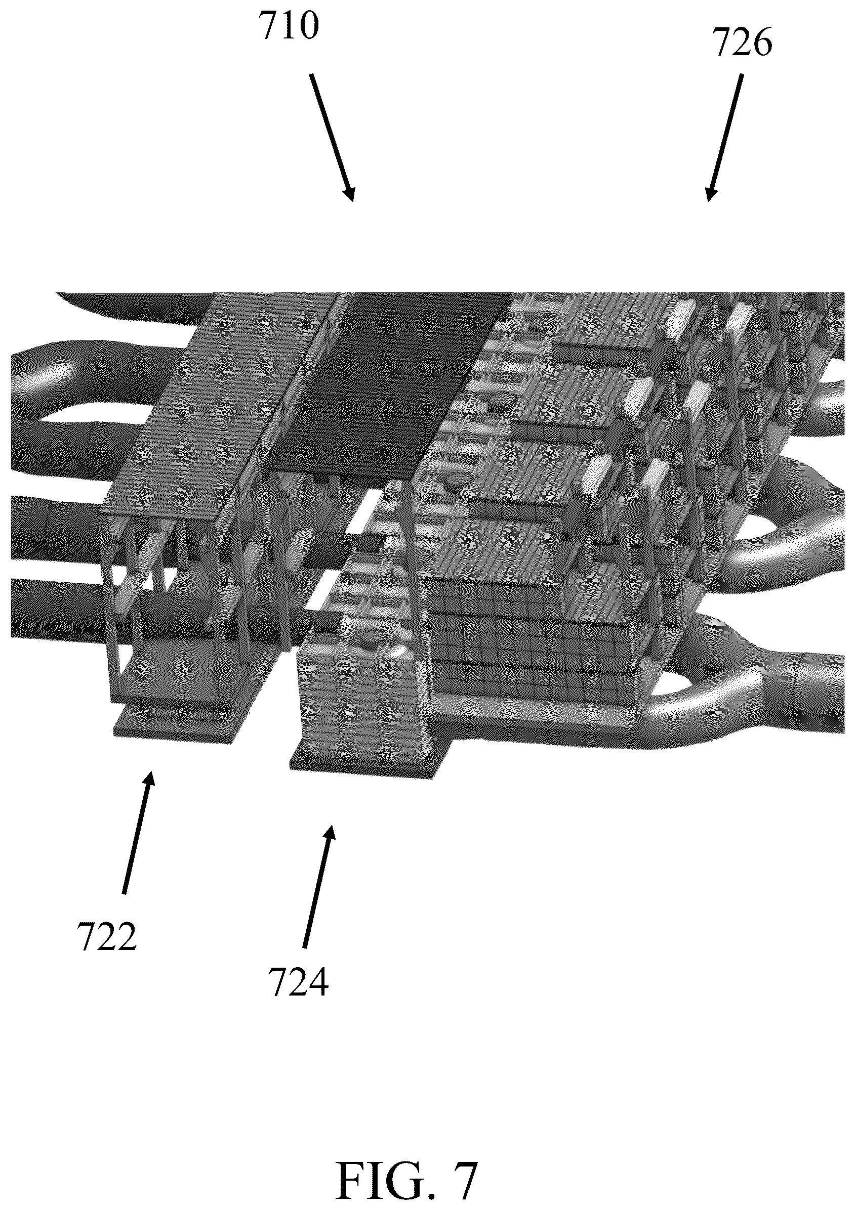 Patent US12612889 Figure 7 – Modular hydropower systems and methods with pumped storage