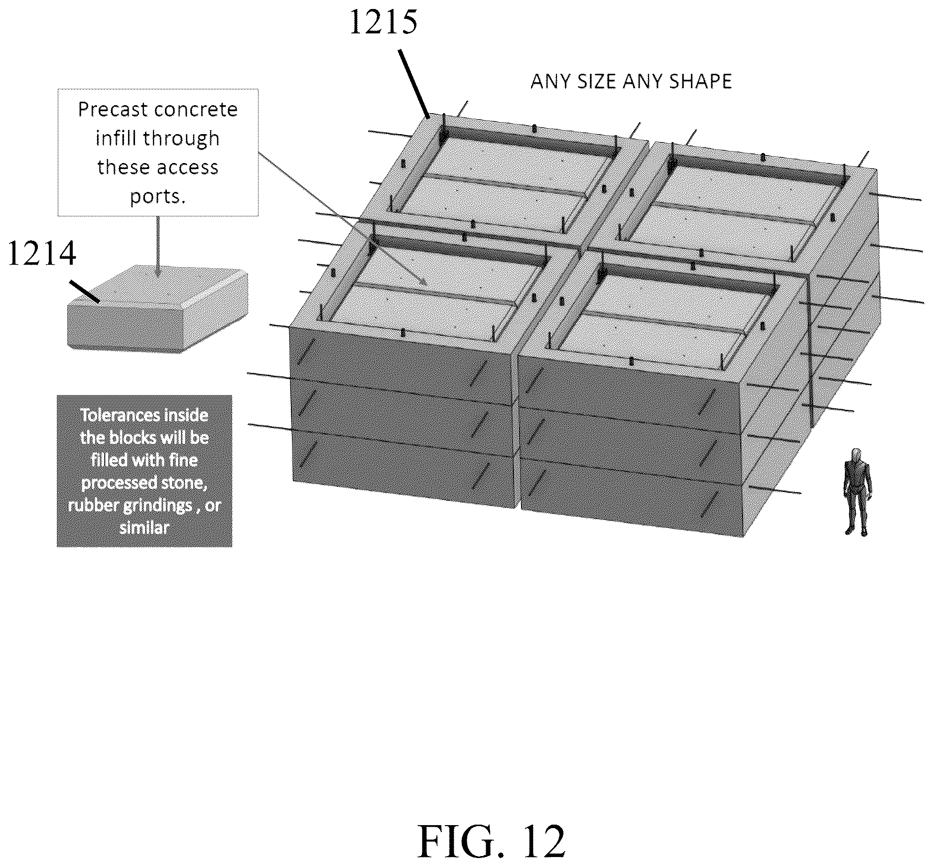 Patent US12612889 Figure 12 – Modular hydropower systems and methods with pumped storage