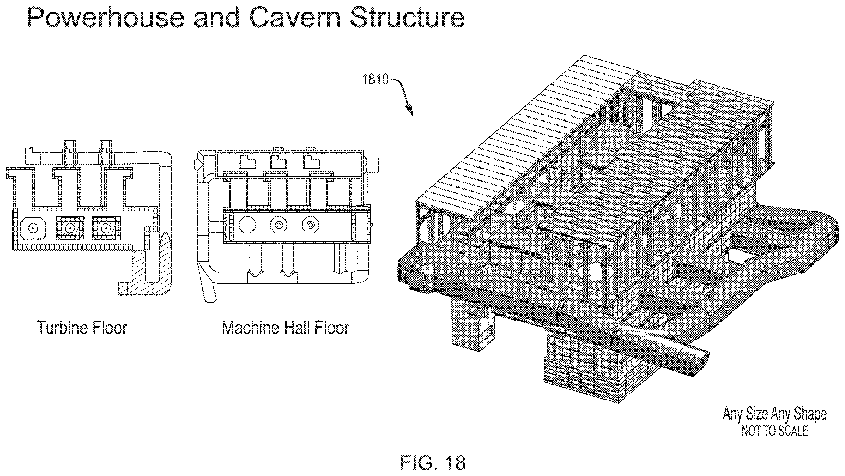 Patent US12612889 Figure 18 – Modular hydropower systems and methods with pumped storage