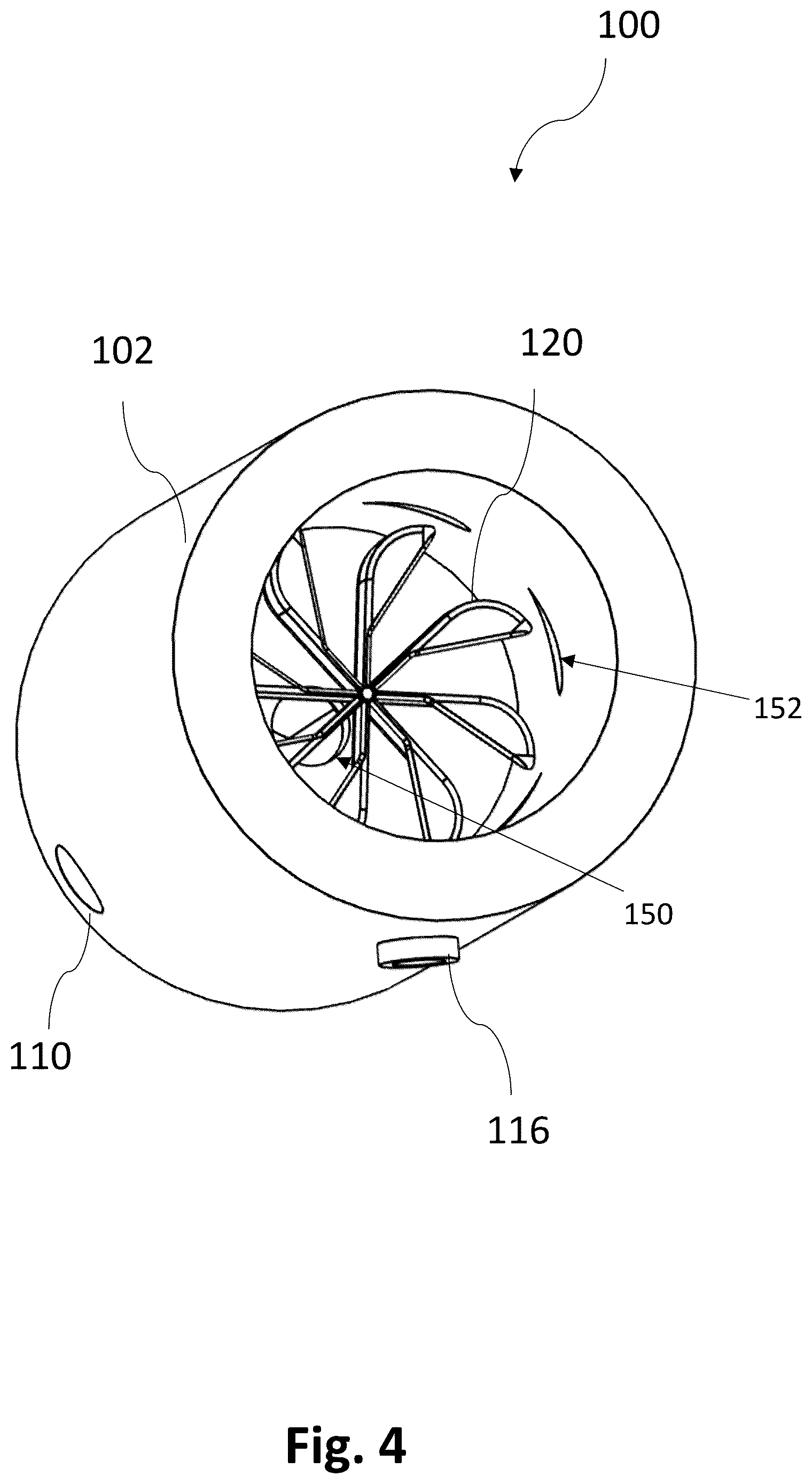 Patent US12612891 Figure 4 – Hydroelectric power generation utilizing tidal flows and coriolis force