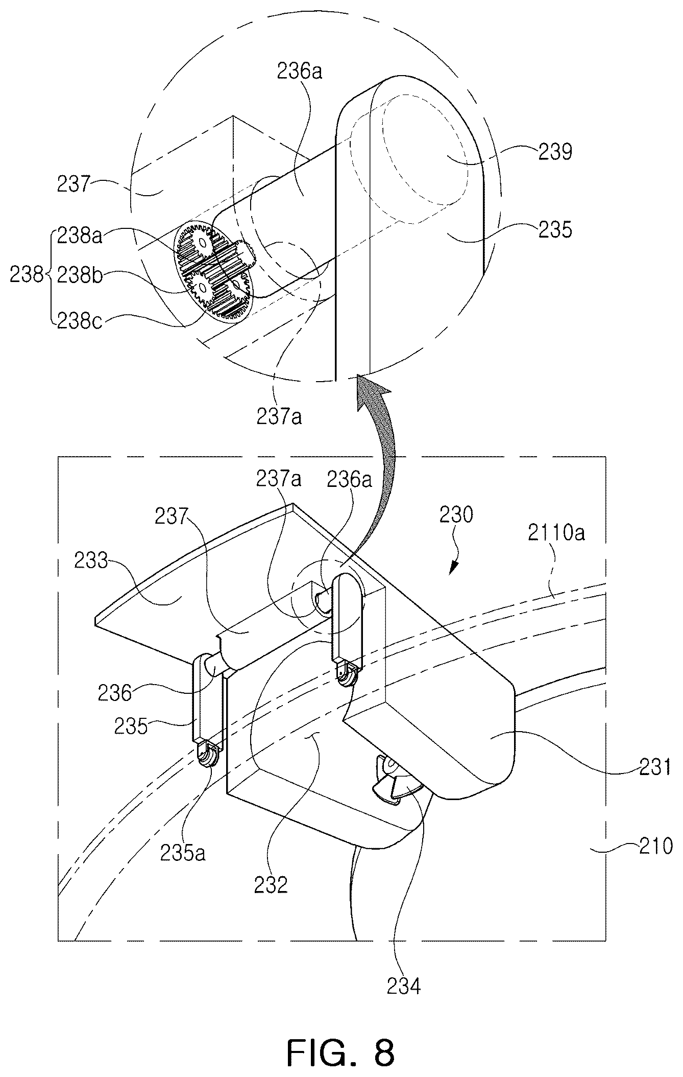 Patent US12612896 Figure 7 – Wind power generation structure and method for vertiport