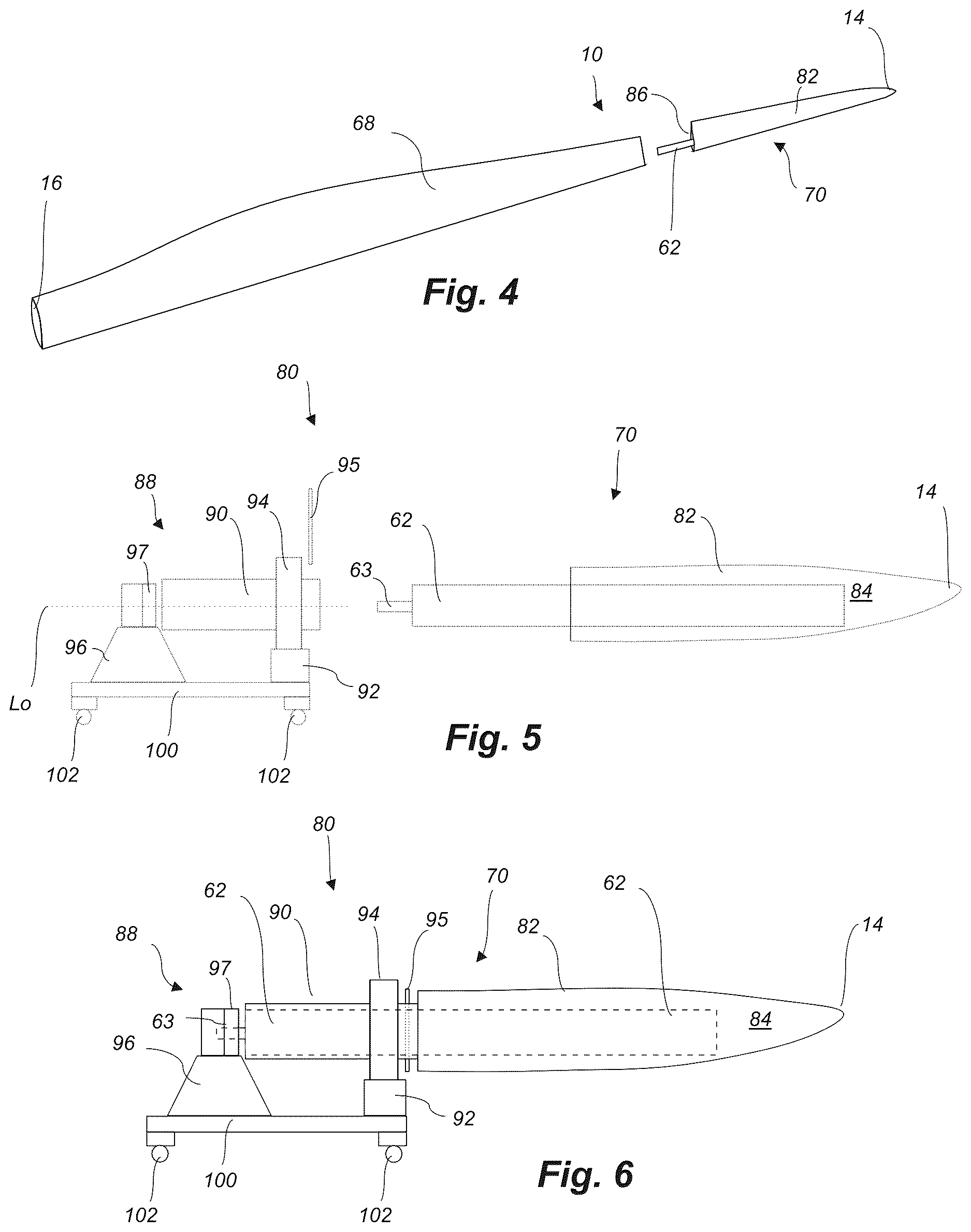Patent US12612897 Figure 3 – Performing post-moulding operations on a blade segment of a wind turbine blade