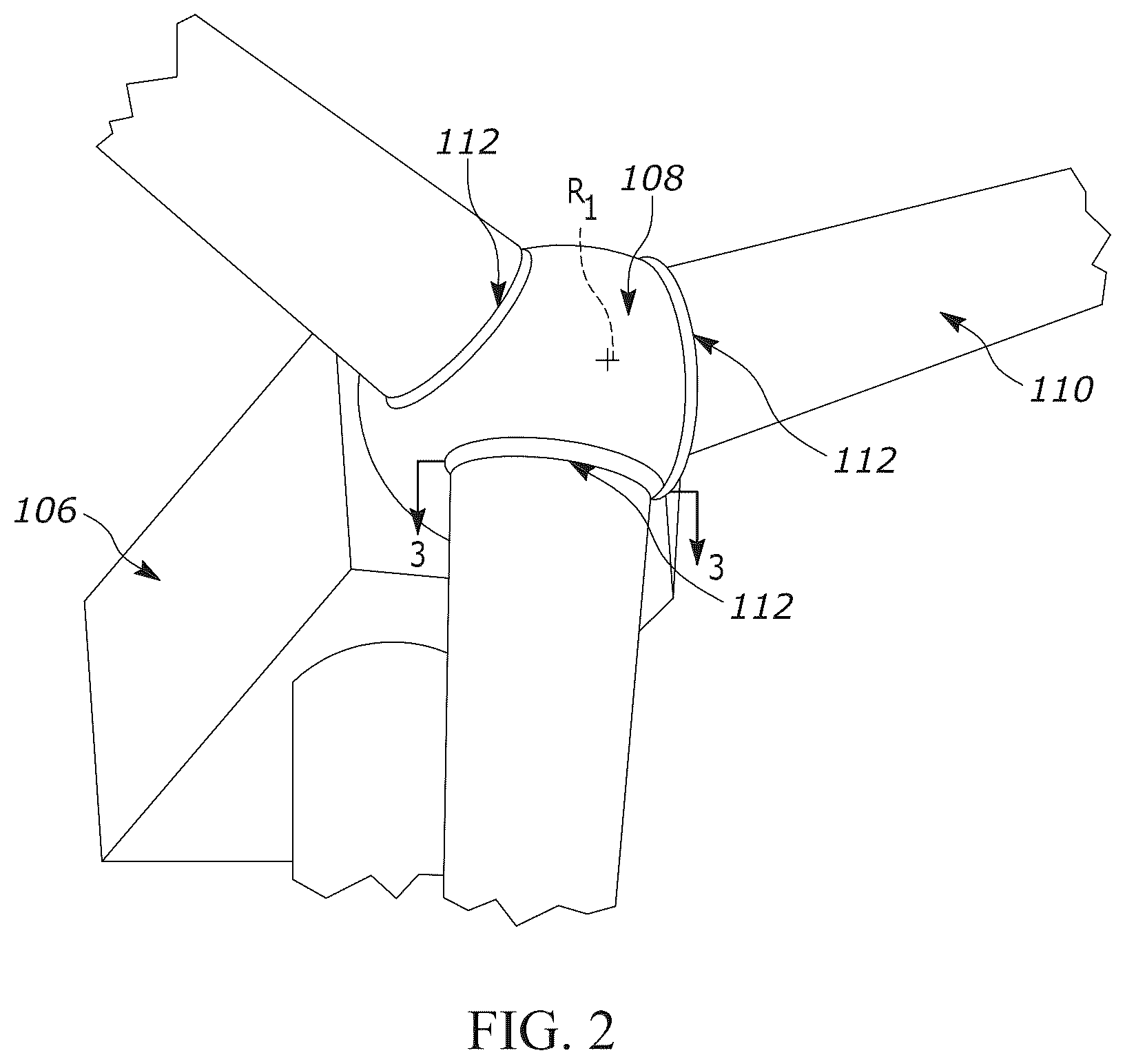 Patent US12612900 Figure 2 – Method for craneless wind turbine pitch bearing indexing