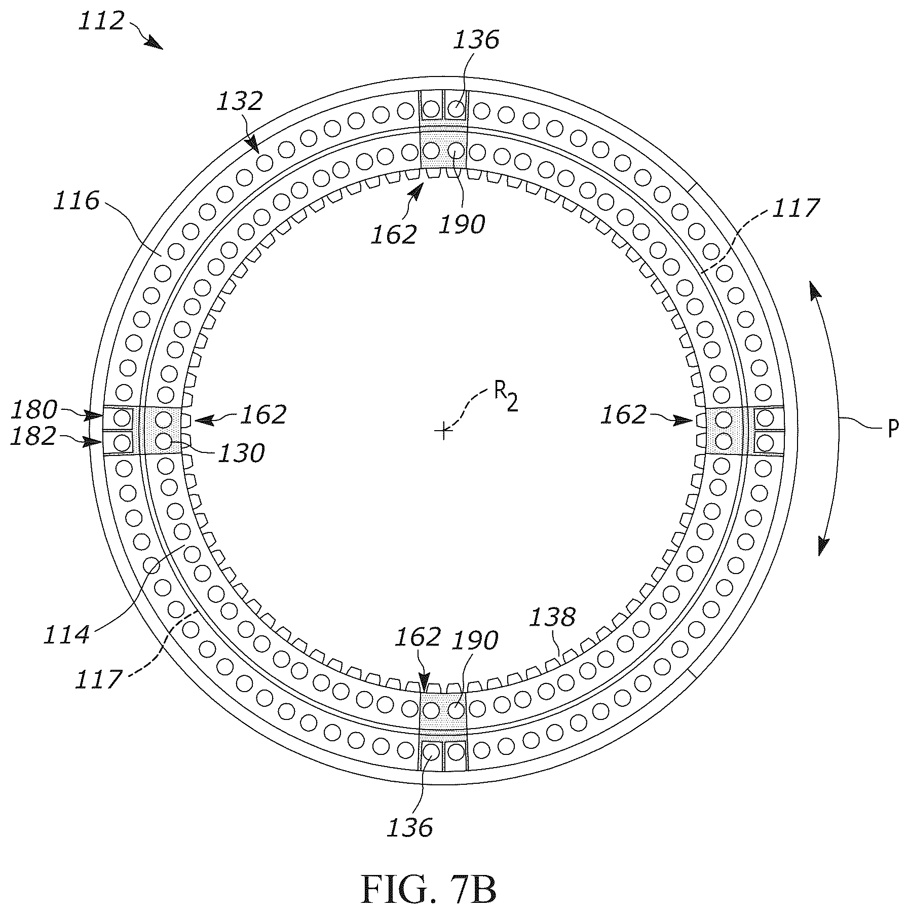 Patent US12612900 Figure 8 – Method for craneless wind turbine pitch bearing indexing