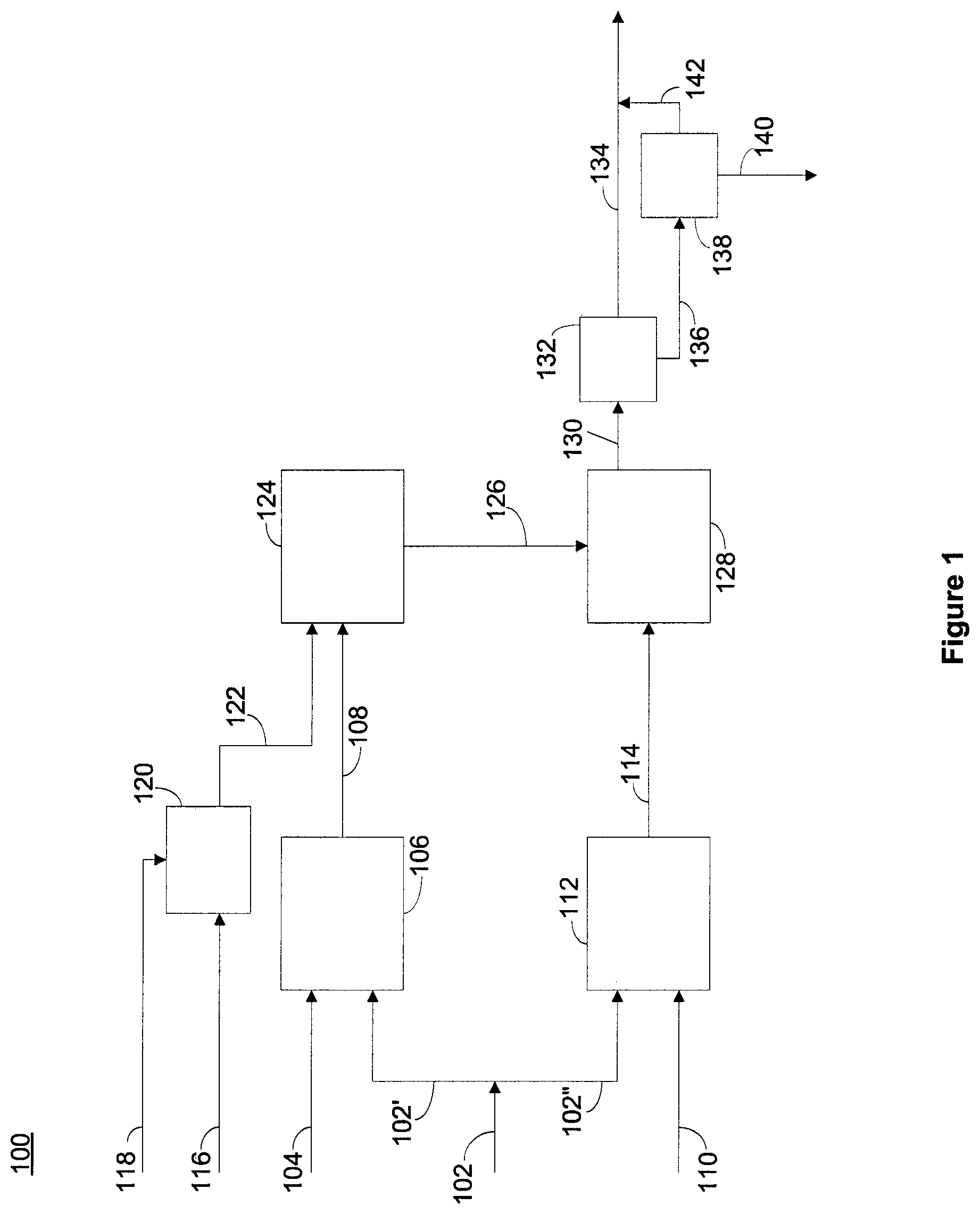 Patent US12612901 Figure 1 – Process for recovering lithium from brines