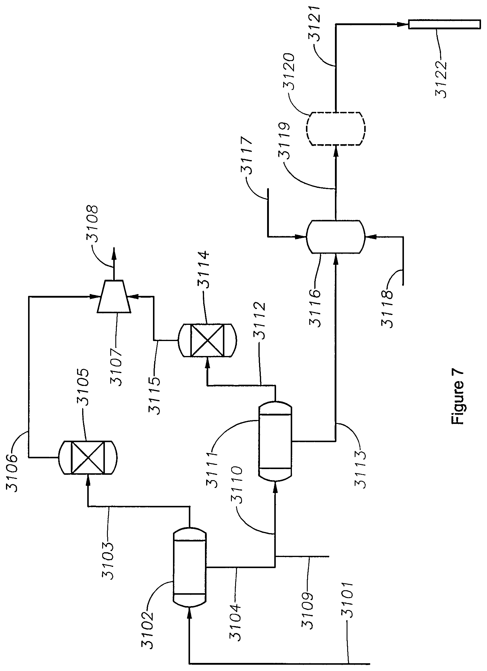 Patent US12612901 Figure 7 – Process for recovering lithium from brines