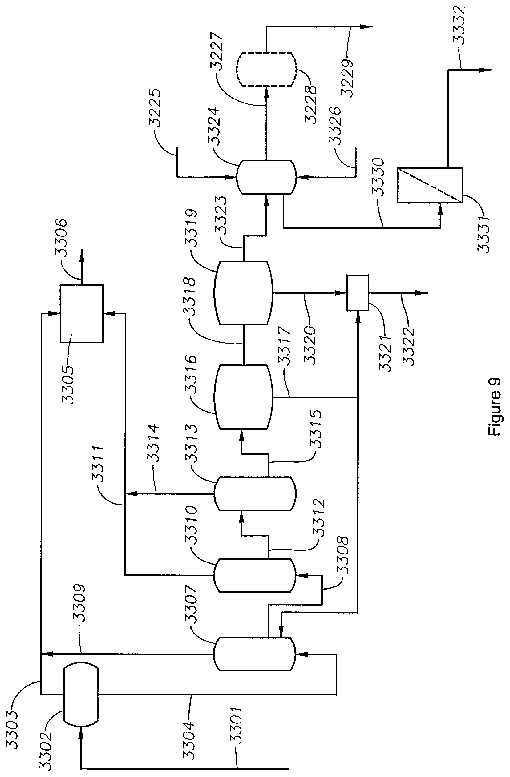 Patent US12612901 Figure 9 – Process for recovering lithium from brines