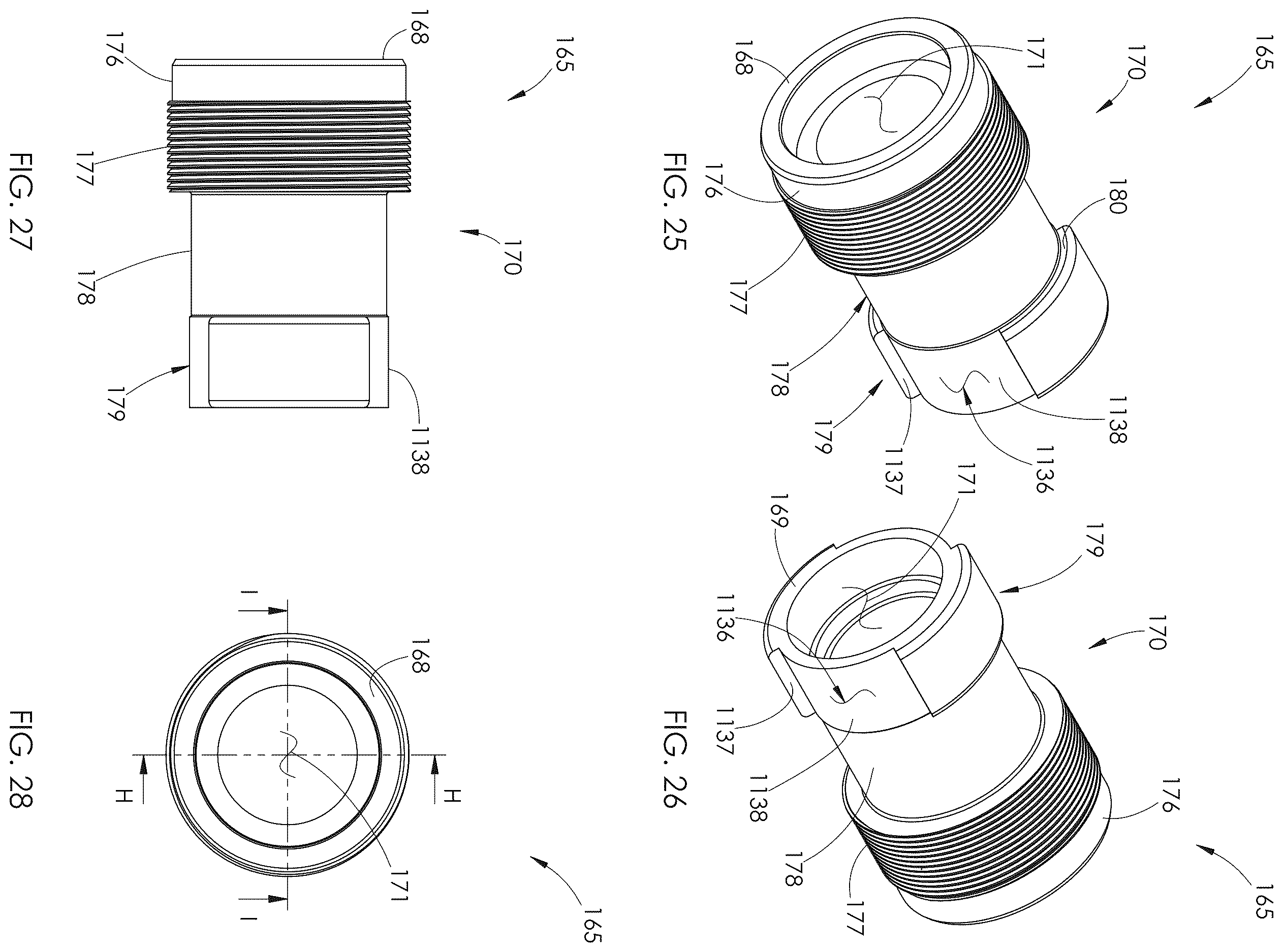 Patent US12612904 Figure 12 – Fracturing pump arrangement using a plunger with an internal fluid passage