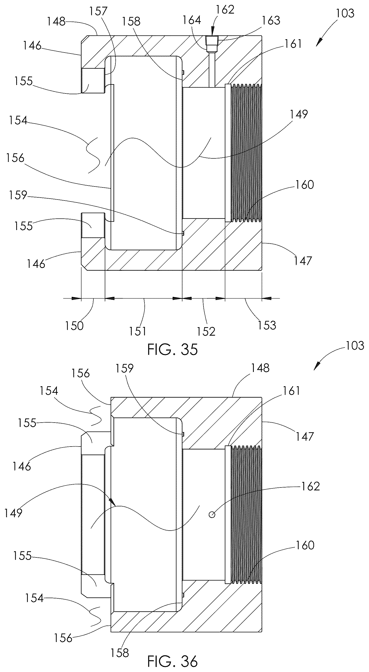 Patent US12612904 Figure 15 – Fracturing pump arrangement using a plunger with an internal fluid passage