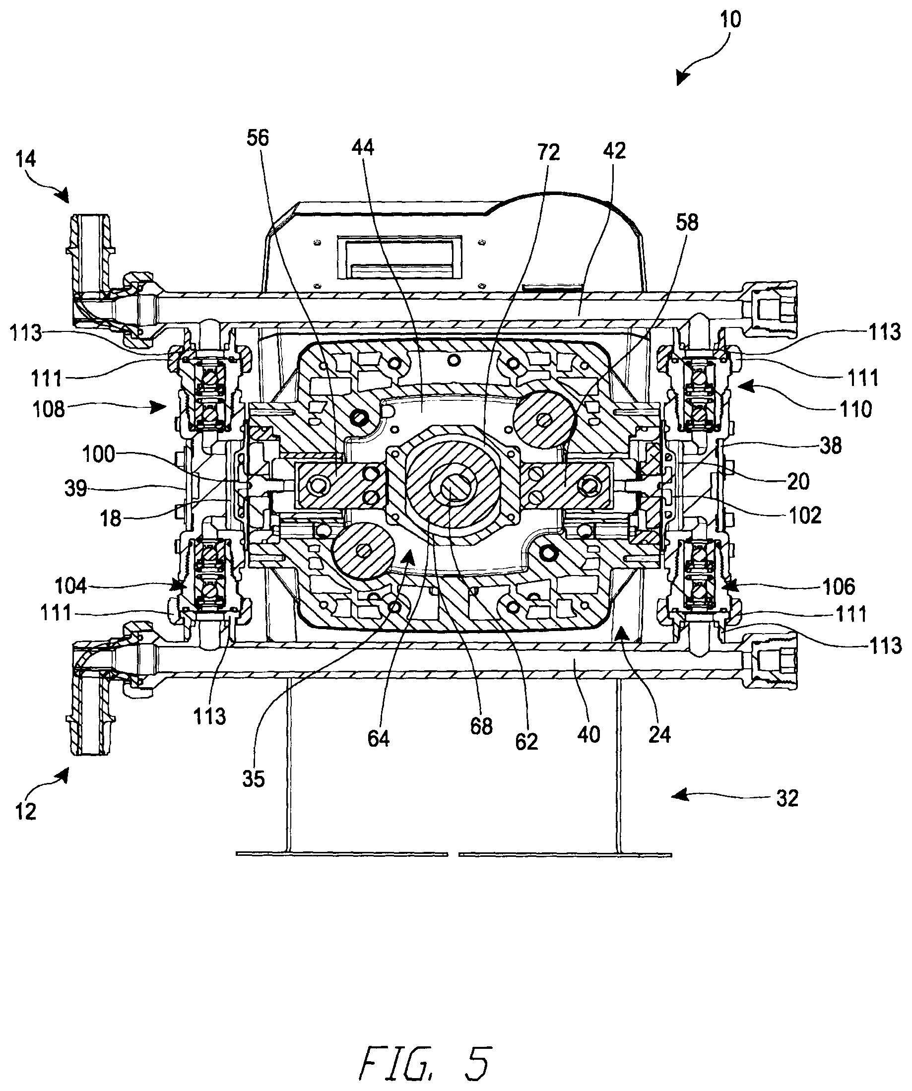 Patent US12612905 Figure 5 – Multiple diaphragm pump