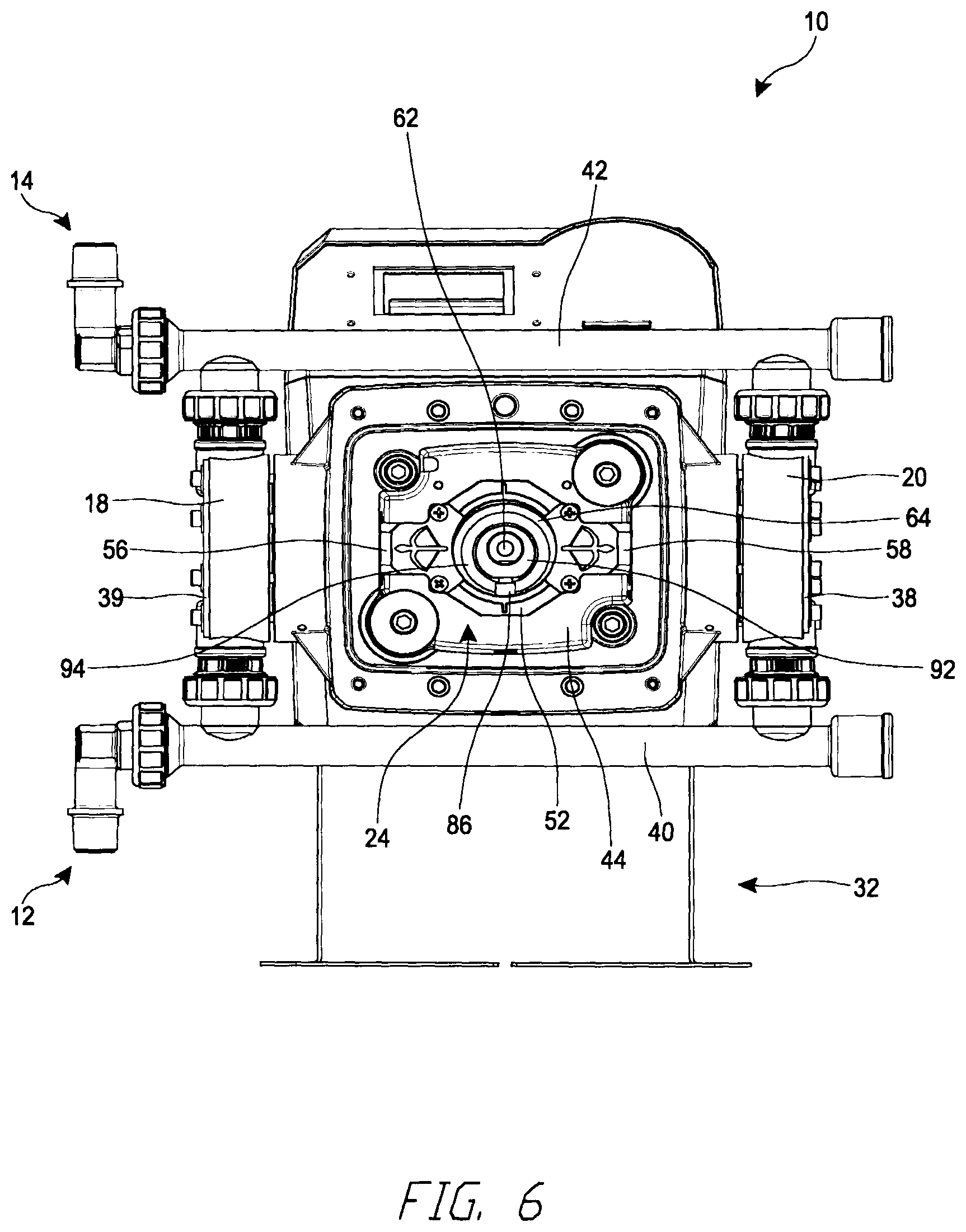 Patent US12612905 Figure 6 – Multiple diaphragm pump